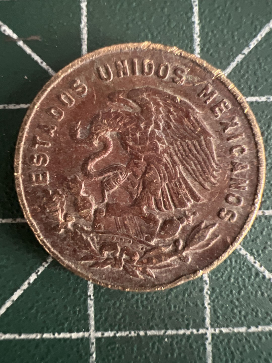 泡泡堂第243期  世界硬币 （无押金，无佣金，捡漏，全场20包邮，偏远地区除外，接收代拍业务） 墨西哥五分