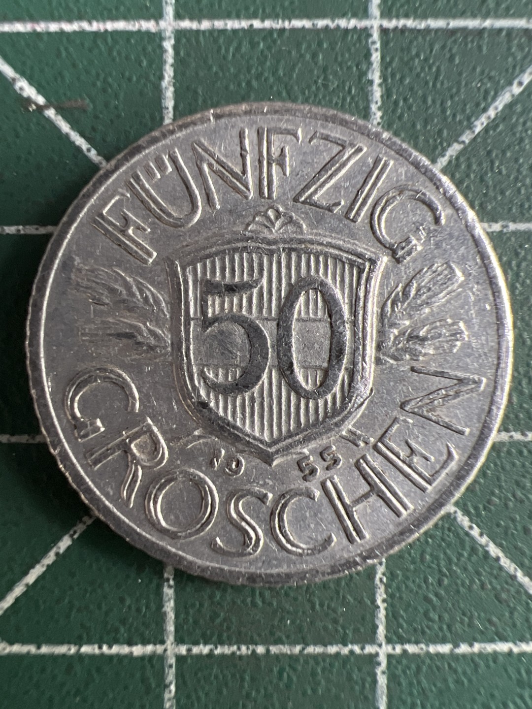 泡泡堂第244期  世界硬币 （无押金，无佣金，捡漏，全场20包邮，偏远地区除外，接收代拍业务） 奥地利50格罗申