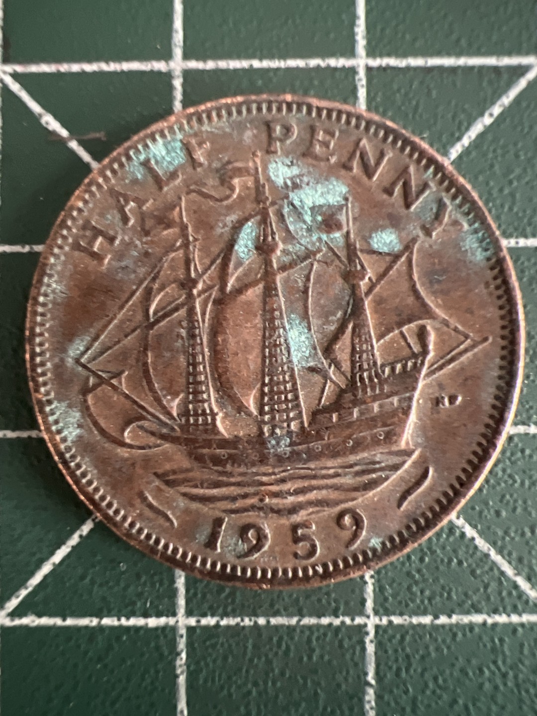 泡泡堂第243期  世界硬币 （无押金，无佣金，捡漏，全场20包邮，偏远地区除外，接收代拍业务） 英国半便士