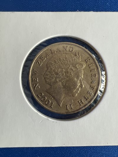 泡泡堂微拍第七十九幕硬币捡漏可累计专场👿👿，零佣金，零押金，累计满二十元包邮，接受代拍业务 - 新西兰2001年