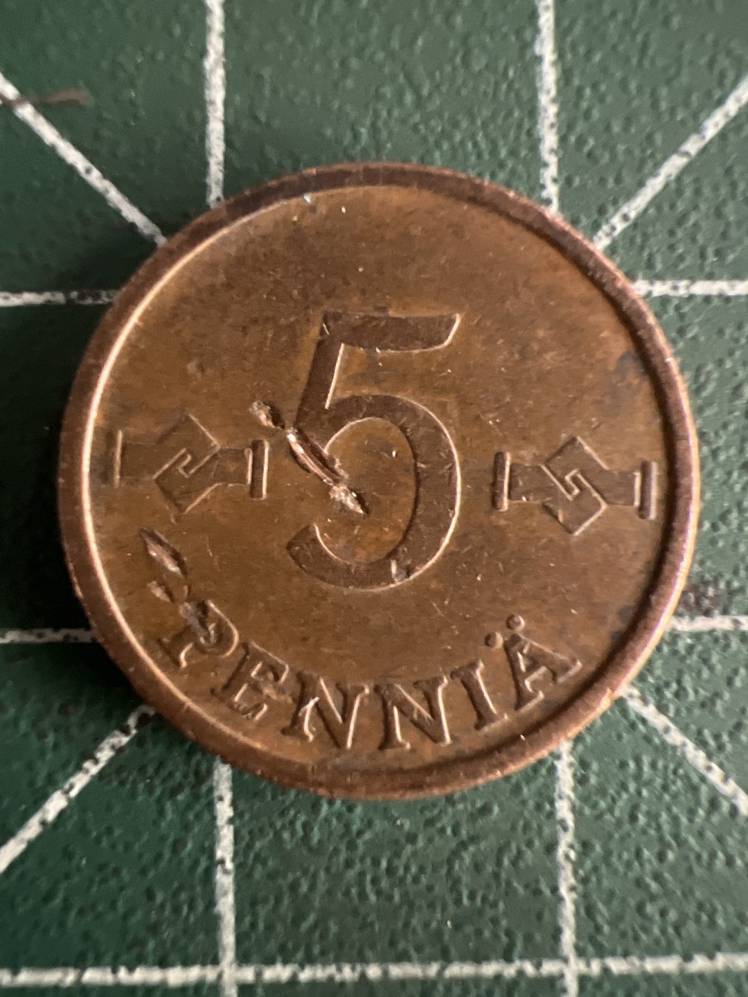 泡泡堂第243期  世界硬币 （无押金，无佣金，捡漏，全场20包邮，偏远地区除外，接收代拍业务） 芬兰5芬尼