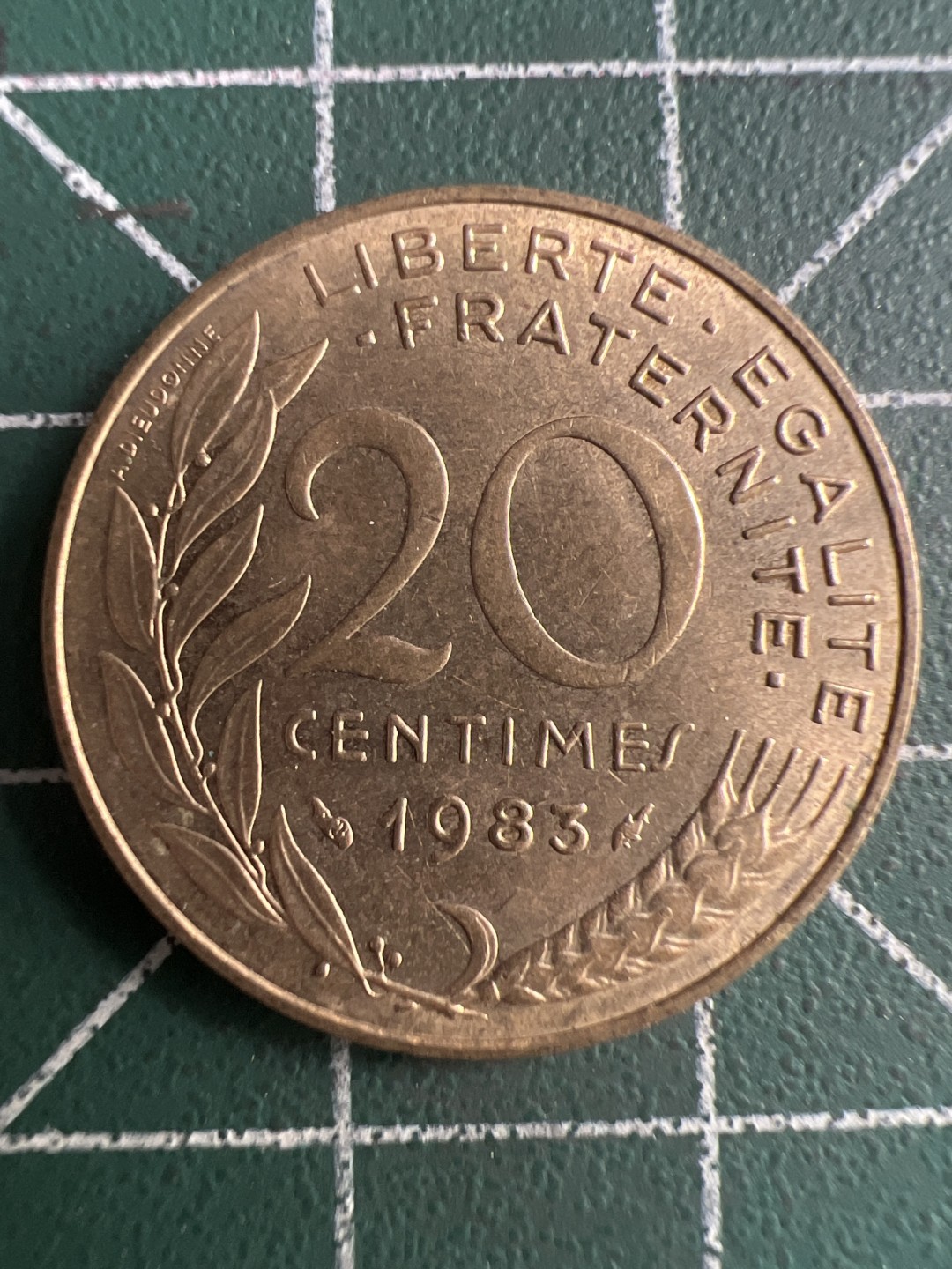 泡泡堂第245期  世界硬币 （无押金，捡漏，全场20包邮，偏远地区除外，接收代拍业务） 法国20分