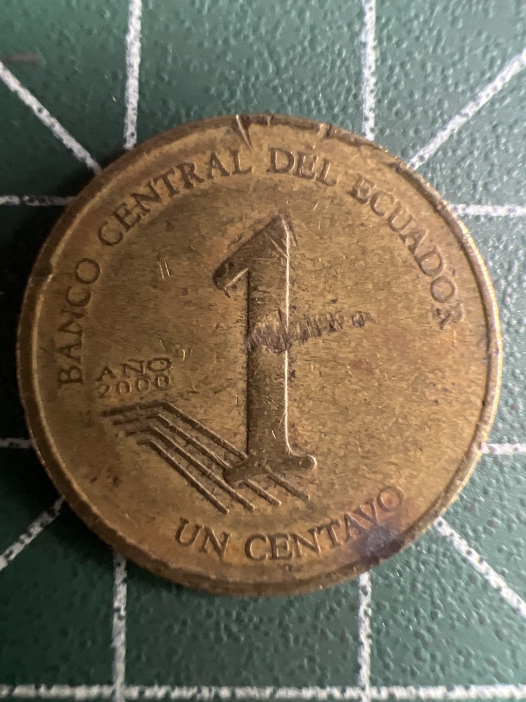 泡泡堂第244期  世界硬币 （无押金，无佣金，捡漏，全场20包邮，偏远地区除外，接收代拍业务） 厄瓜多尔一分