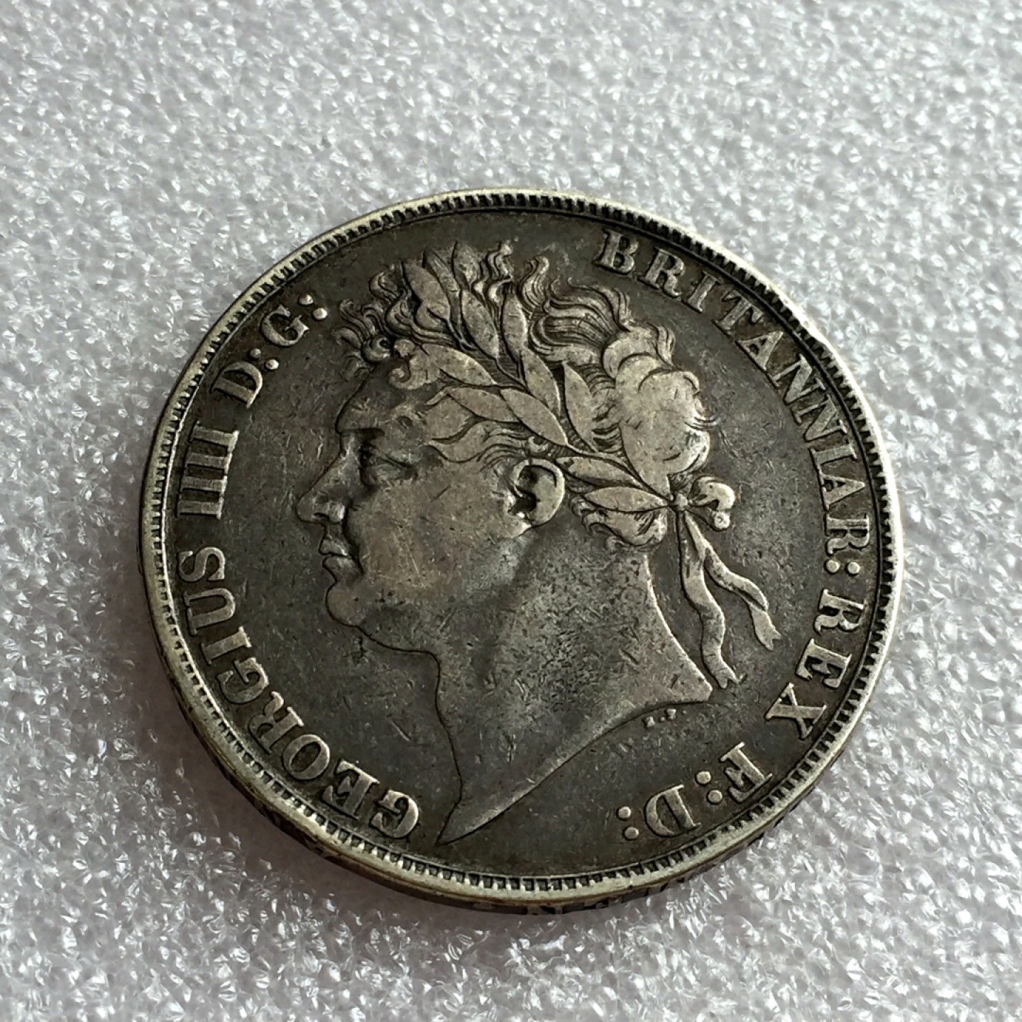 方圆集藏首期专场 9805-英国1821乔治四世马剑银币