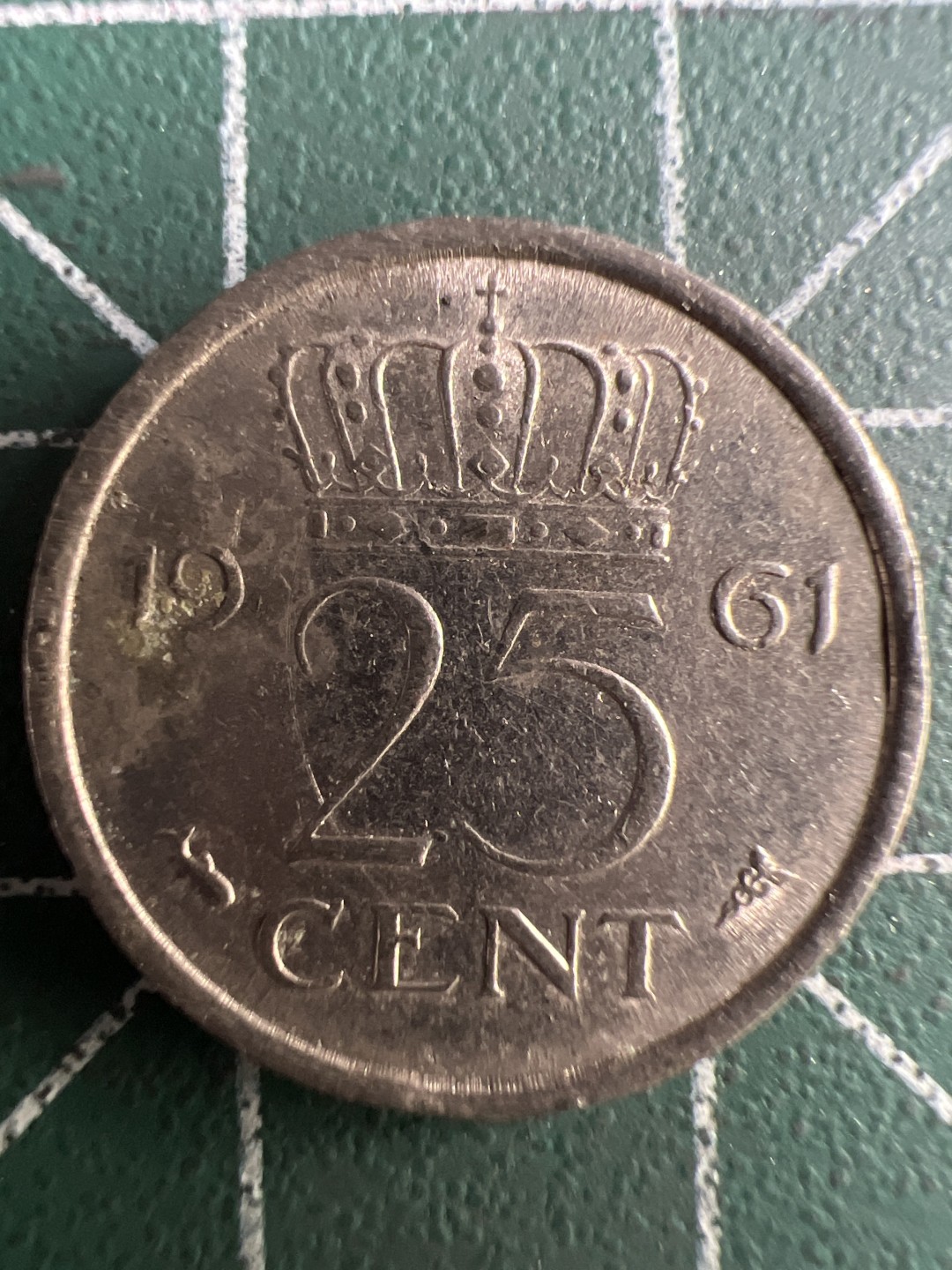 泡泡堂第258期  世界硬币 （无押金，捡漏，全场20包邮，偏远地区除外，接收代拍业务） 荷兰25c