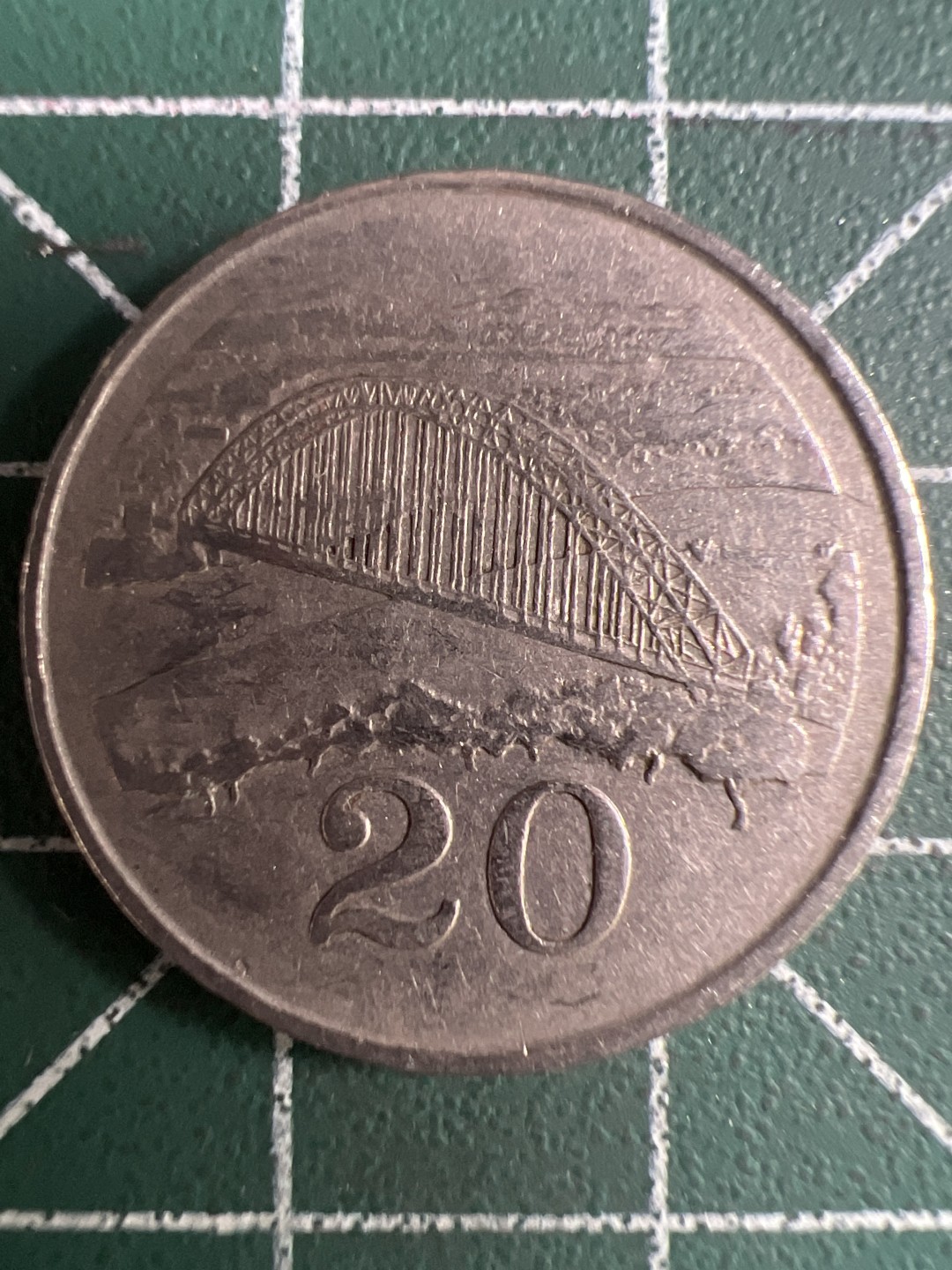 泡泡堂第244期  世界硬币 （无押金，无佣金，捡漏，全场20包邮，偏远地区除外，接收代拍业务） 津巴布韦20分