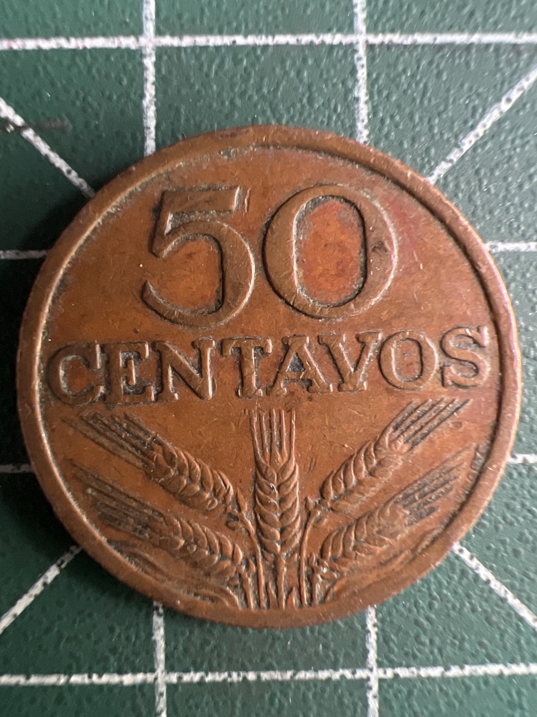 泡泡堂第286期  世界硬币 （无押金，捡漏，全场20包邮，偏远地区除外，接收代拍业务） 葡萄牙50分麦穗版