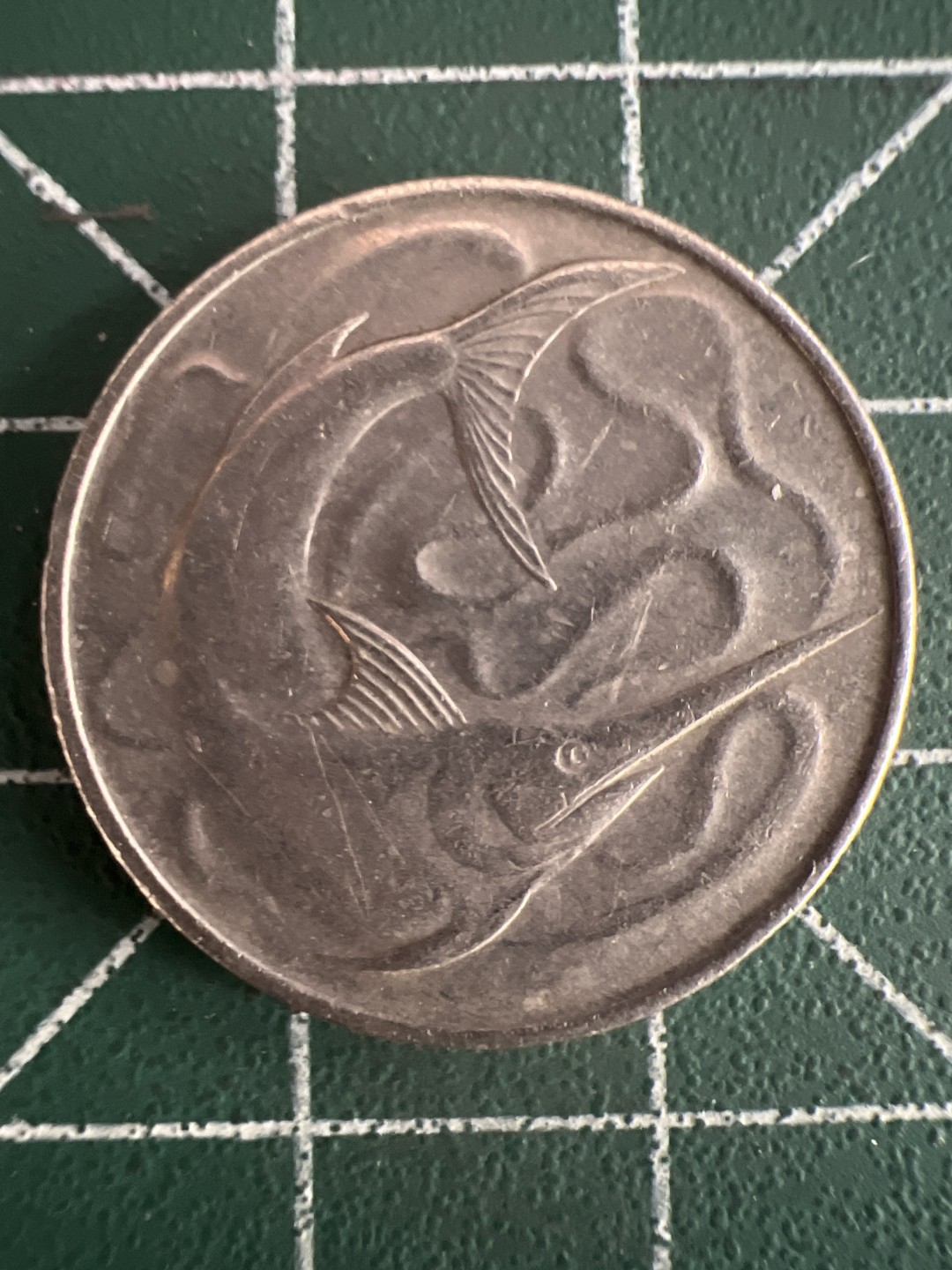 泡泡堂第243期  世界硬币 （无押金，无佣金，捡漏，全场20包邮，偏远地区除外，接收代拍业务） 新加坡剑鱼