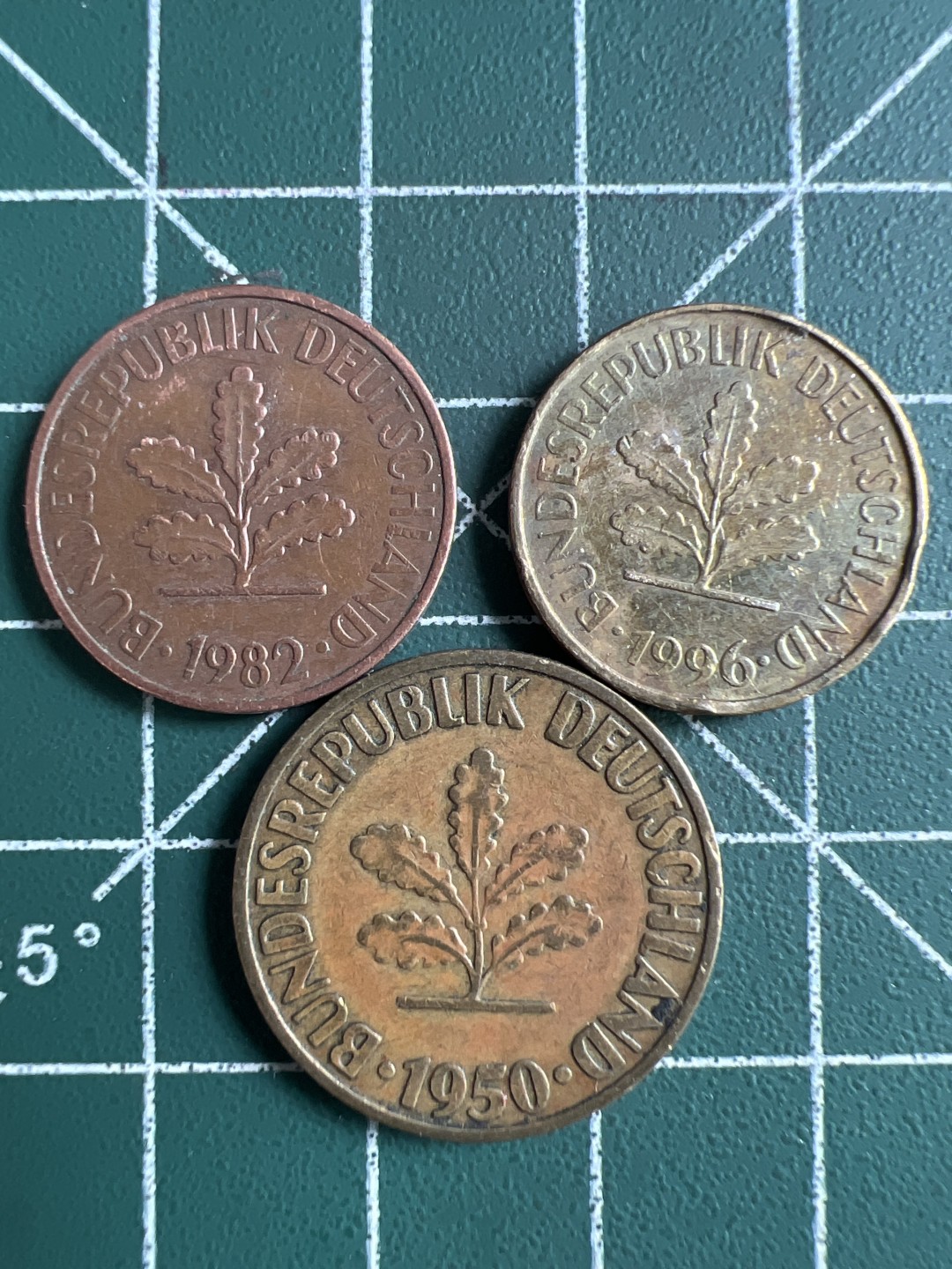 泡泡堂第244期  世界硬币 （无押金，无佣金，捡漏，全场20包邮，偏远地区除外，接收代拍业务） 德国三枚
