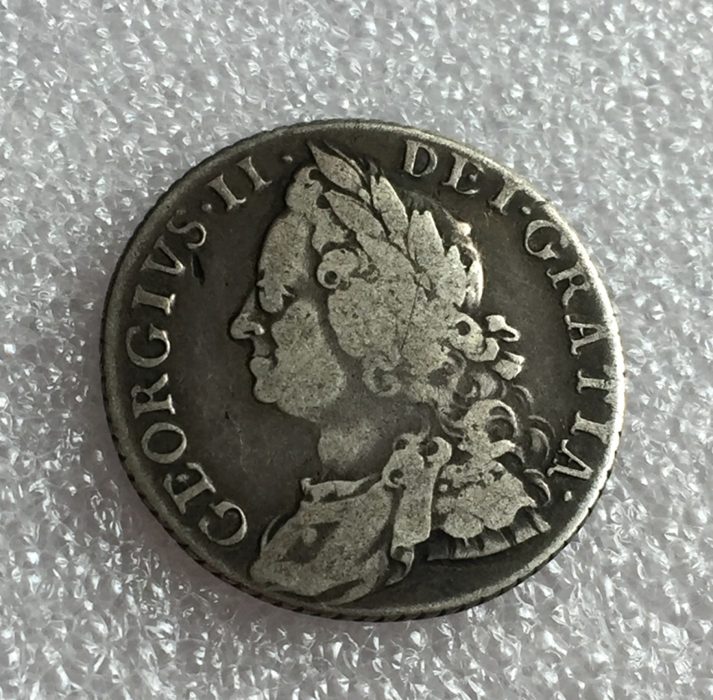 方圆集藏首期专场 9856-英国1758年乔治二世1先令银币