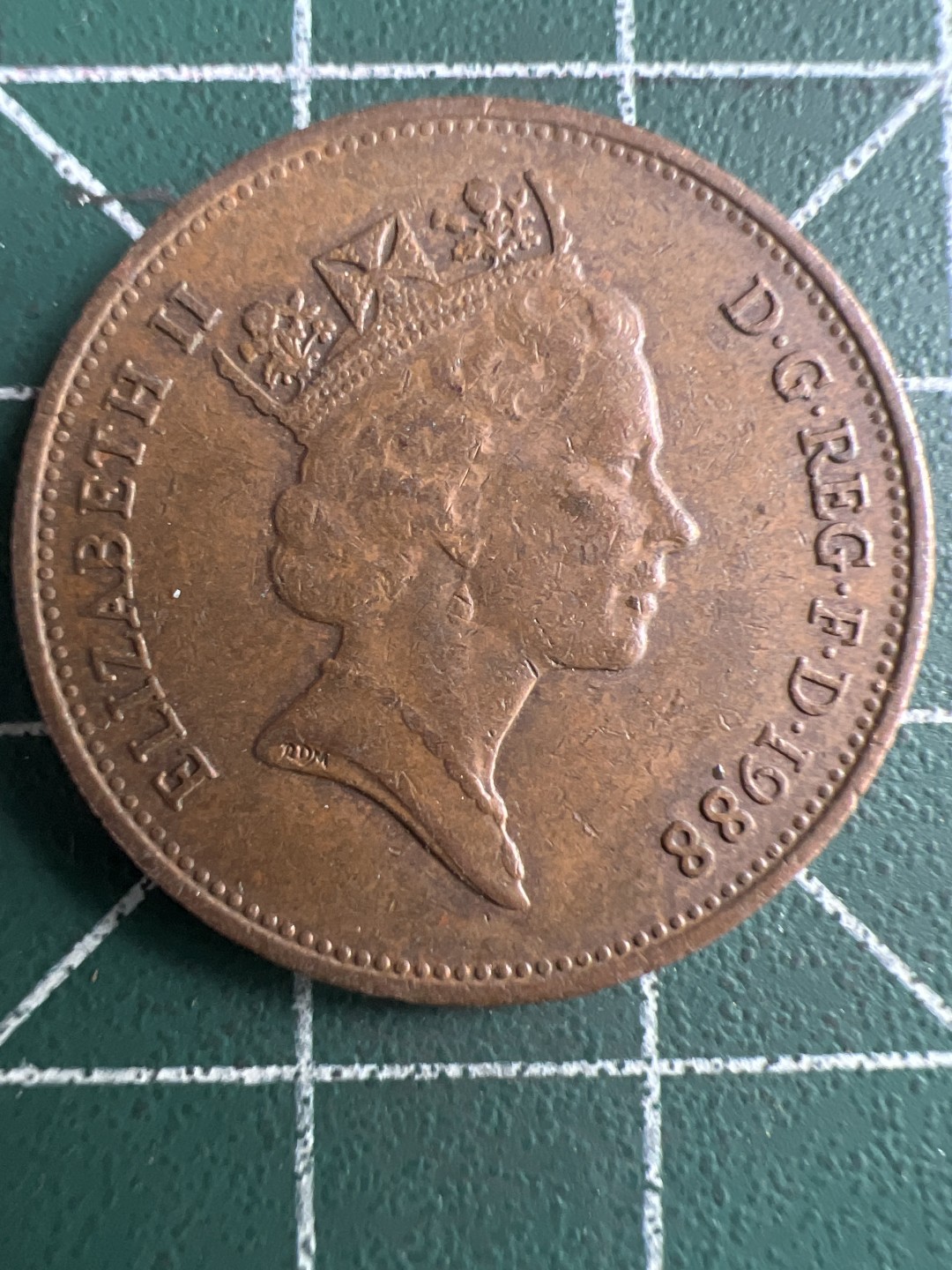 泡泡堂第244期  世界硬币 （无押金，无佣金，捡漏，全场20包邮，偏远地区除外，接收代拍业务） 英国2便士