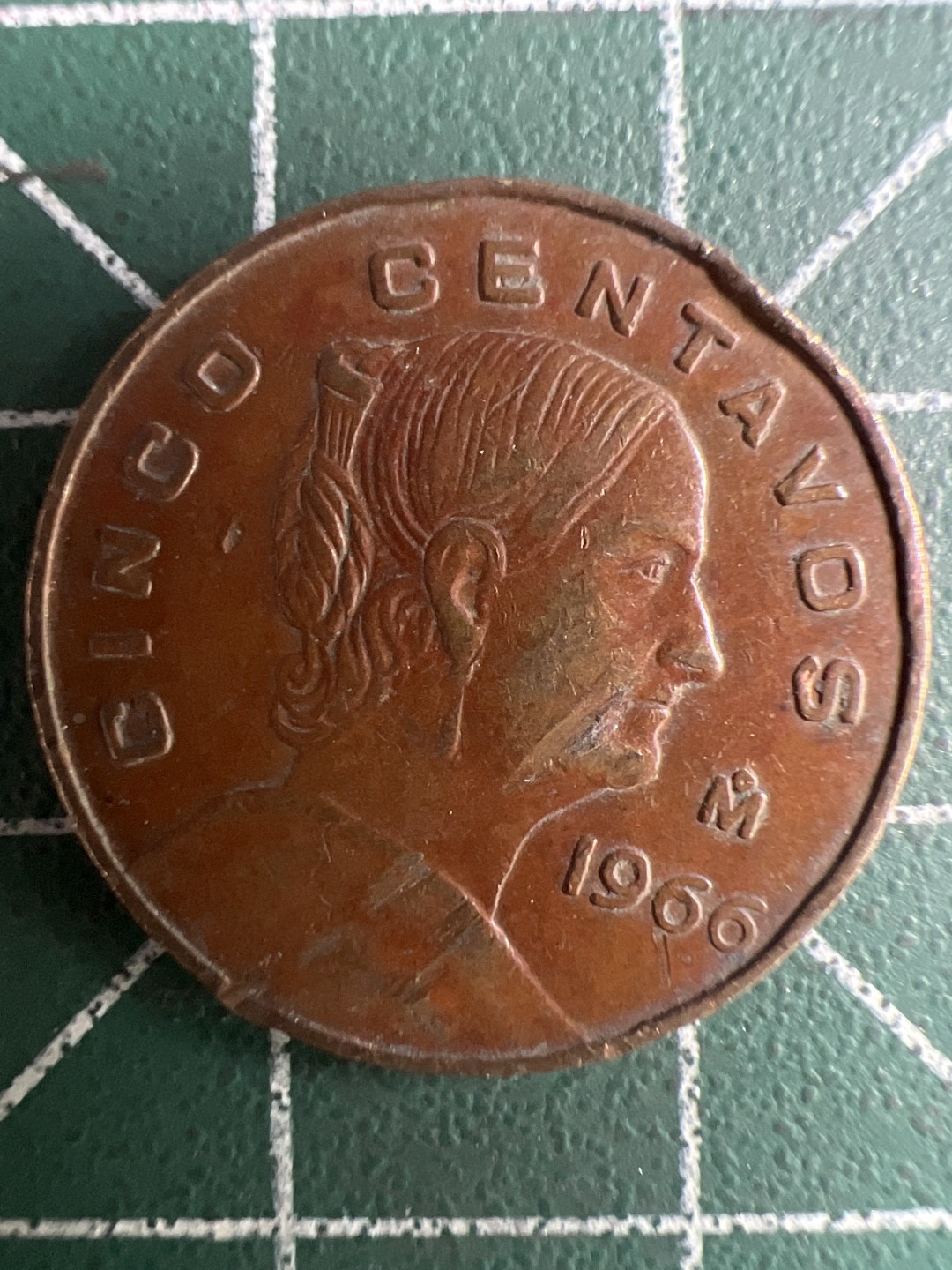 泡泡堂第313期  世界硬币 （无押金，捡漏，全场20包邮，偏远地区除外，接收代拍业务） 墨西哥五分