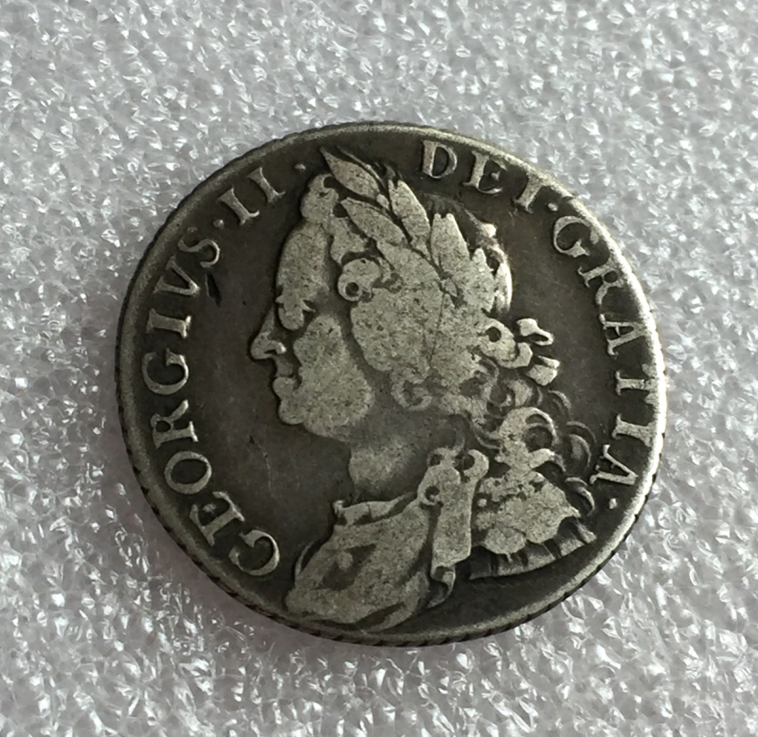 方圆集藏首期专场 9856-英国1758年乔治二世1先令银币