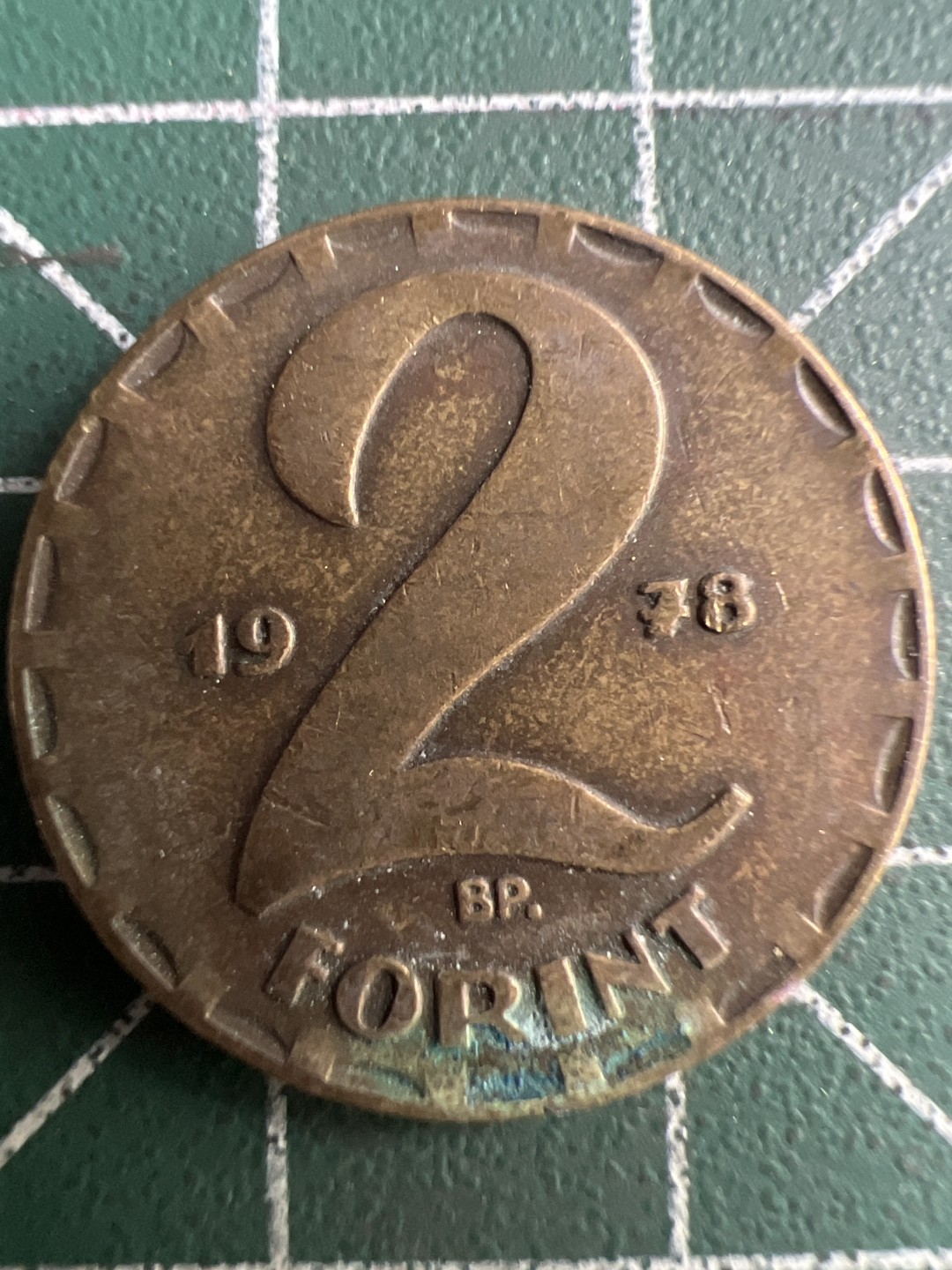 泡泡堂第245期  世界硬币 （无押金，捡漏，全场20包邮，偏远地区除外，接收代拍业务） 匈牙利2福林