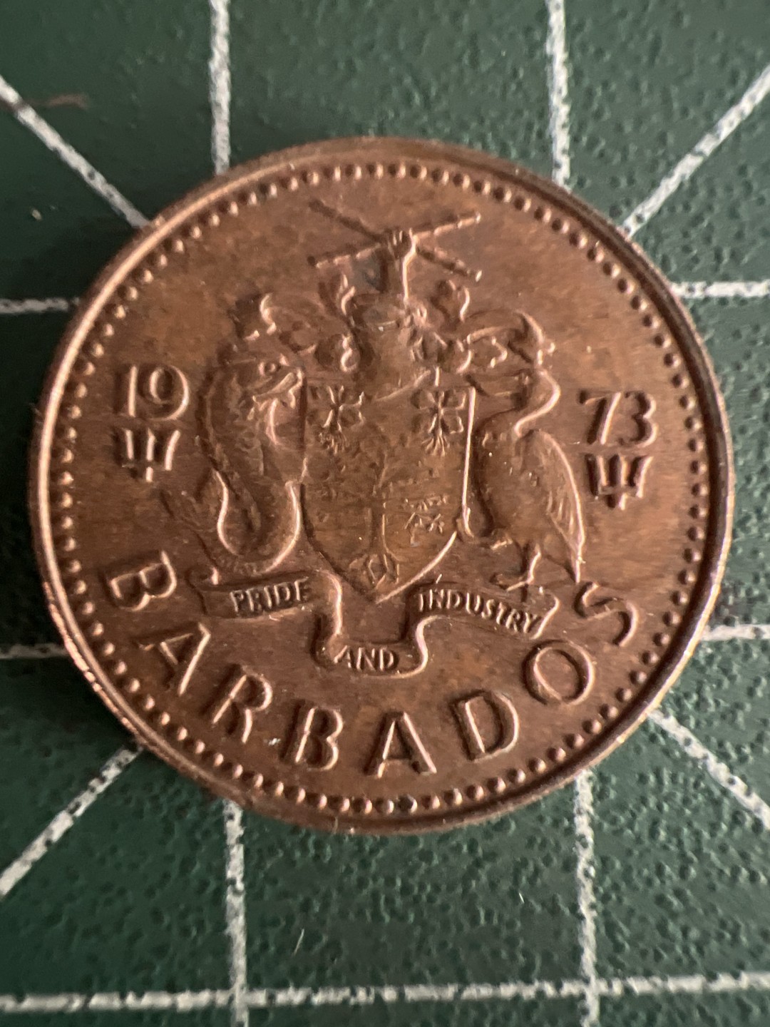 泡泡堂第243期  世界硬币 （无押金，无佣金，捡漏，全场20包邮，偏远地区除外，接收代拍业务） 巴巴多斯一分