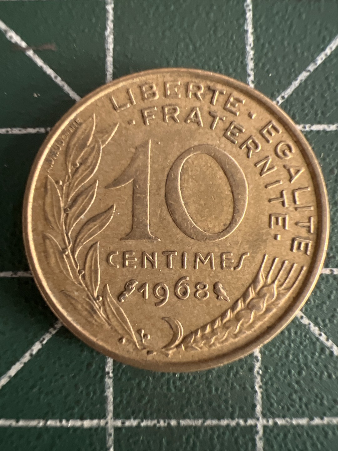 泡泡堂第275期  世界硬币 （无押金，捡漏，全场20包邮，偏远地区除外，接收代拍业务） 法国十分