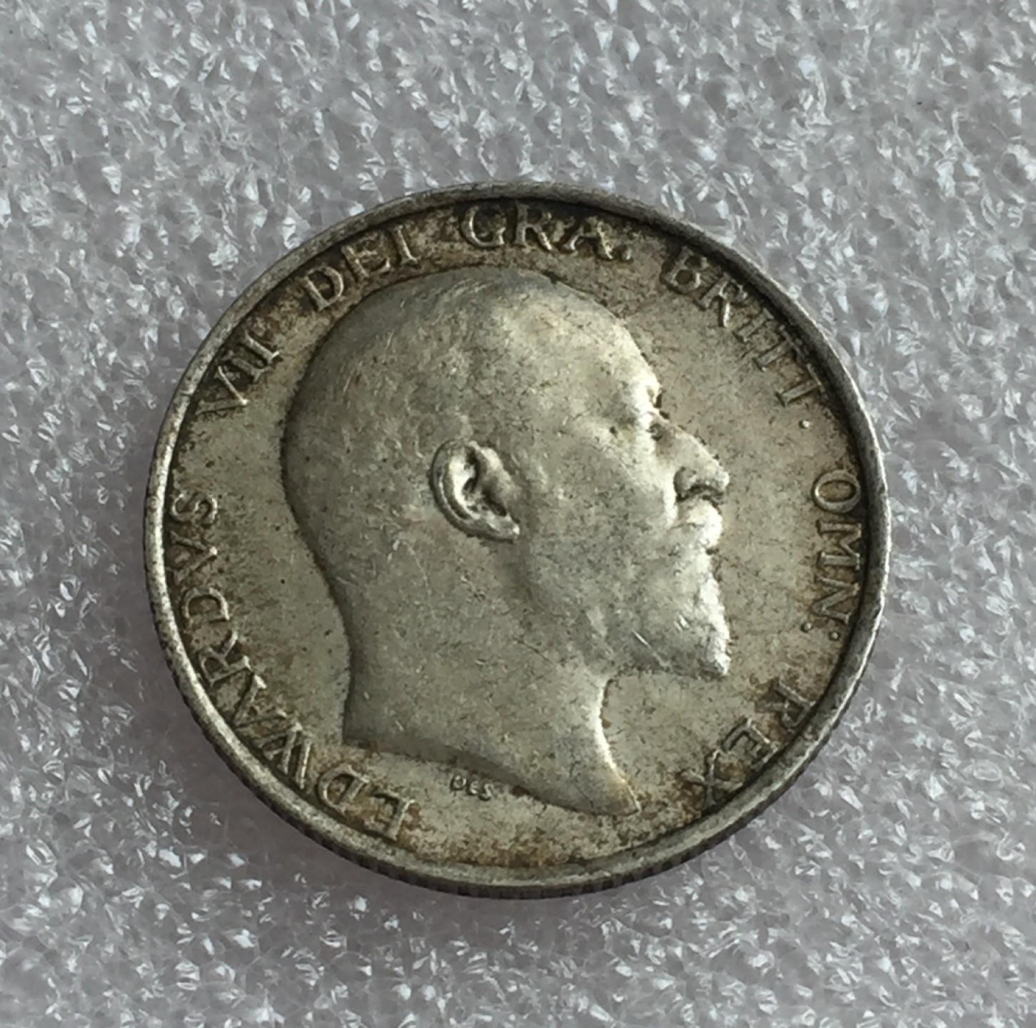 方圆集藏首期专场 9845-英国1910年爱德华七世1先令银币