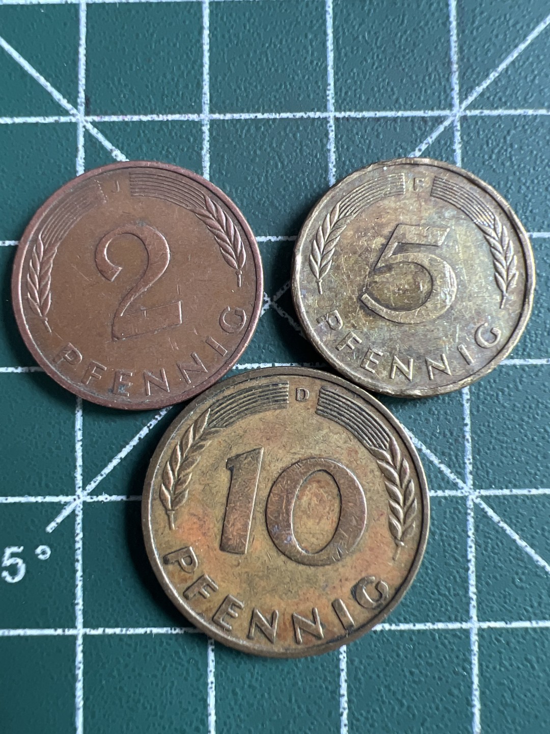 泡泡堂第244期  世界硬币 （无押金，无佣金，捡漏，全场20包邮，偏远地区除外，接收代拍业务） 德国三枚