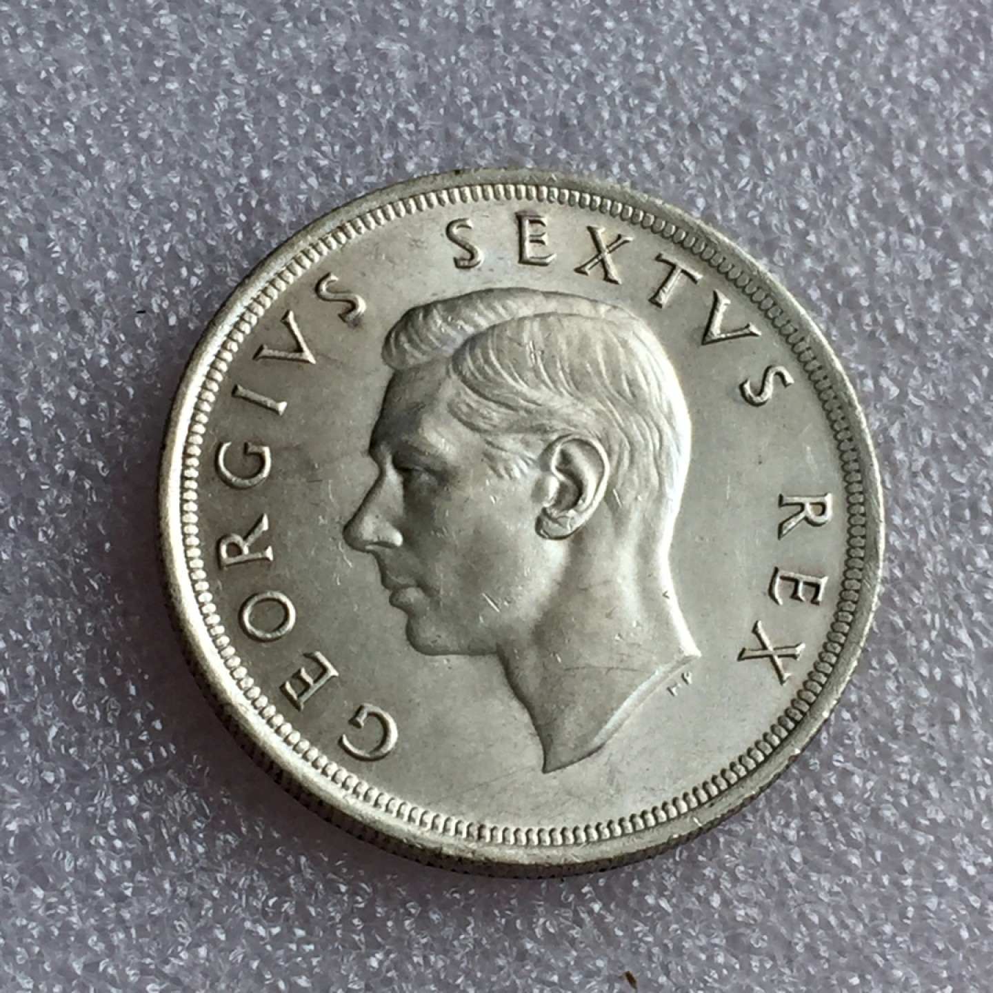 方圆集藏首期专场 9861-南非1952年乔六开普敦建城300周年克朗