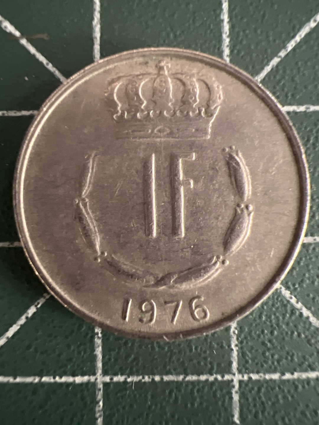 泡泡堂第243期  世界硬币 （无押金，无佣金，捡漏，全场20包邮，偏远地区除外，接收代拍业务） 卢森堡一法