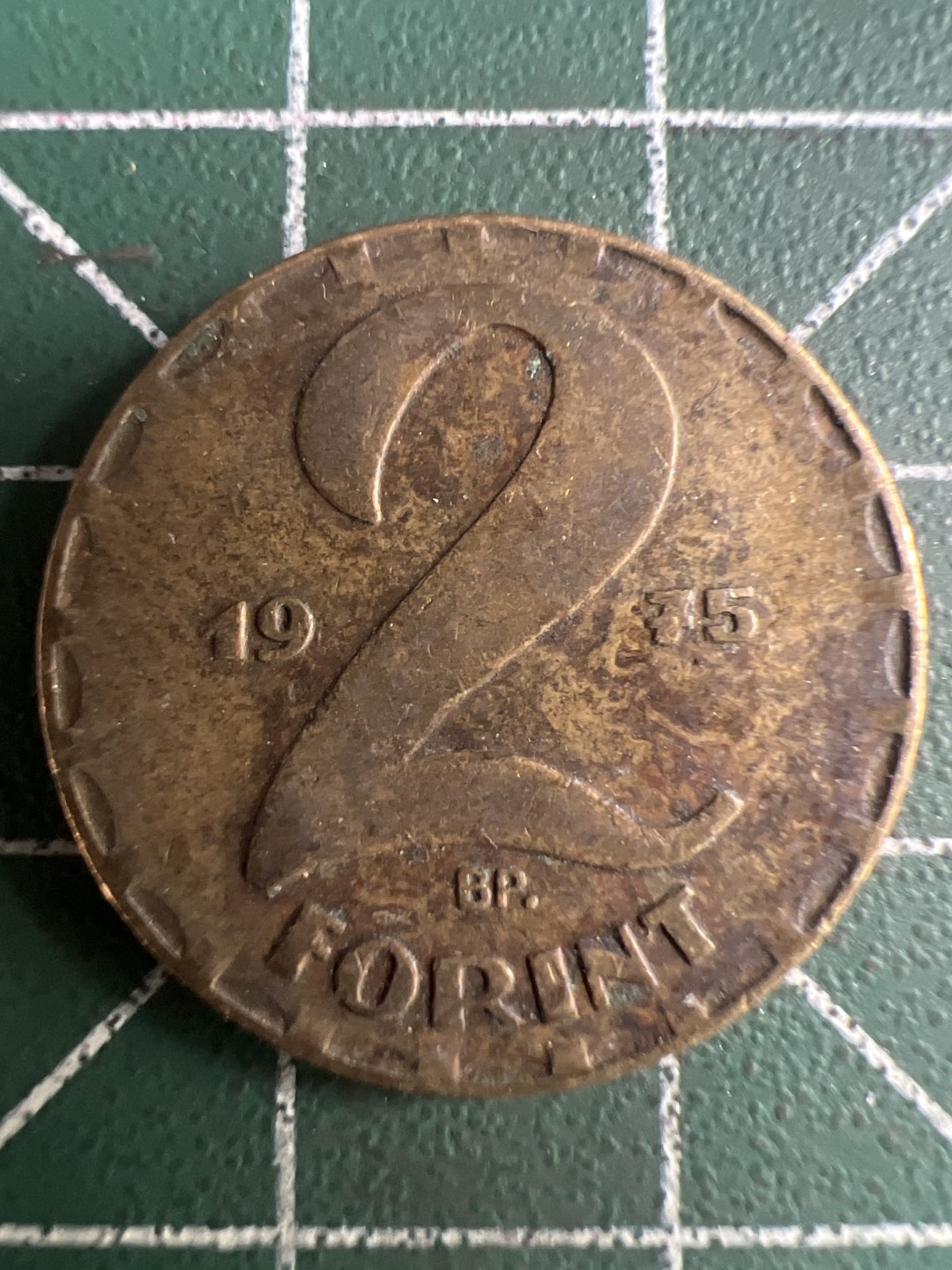 泡泡堂第245期  世界硬币 （无押金，捡漏，全场20包邮，偏远地区除外，接收代拍业务） 匈牙利2福林