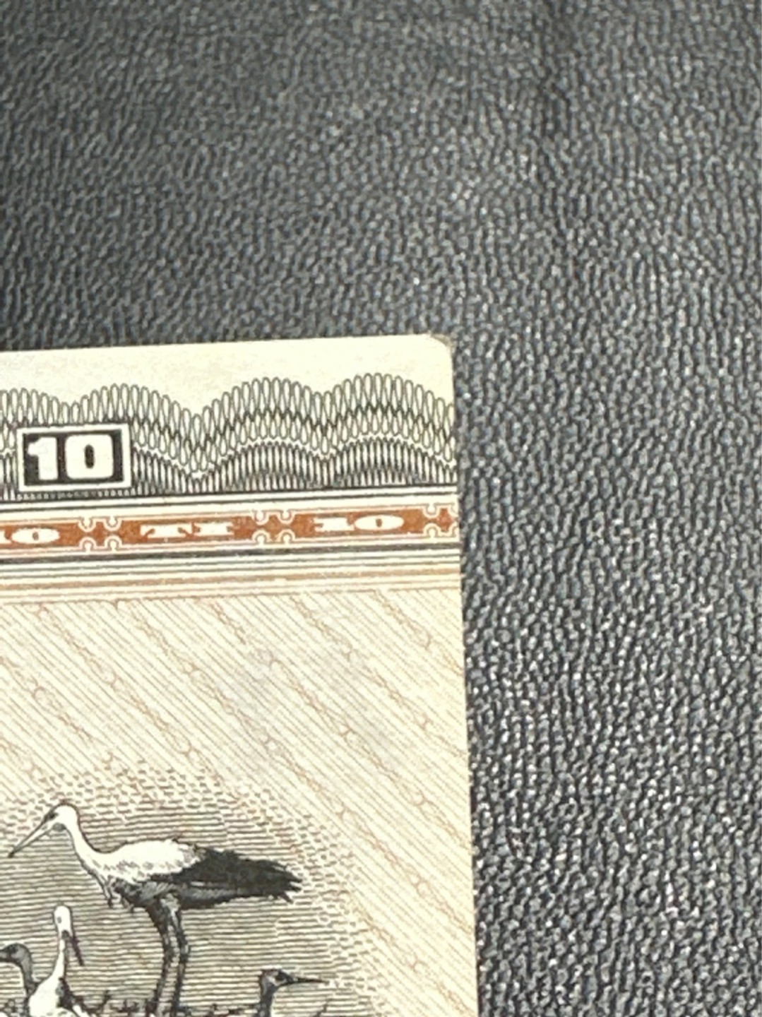 《外钞收藏家》第二百四十九期（连拍第二场） 1936年丹麦10克朗 老纸币 有点受潮 角不绝 近全新