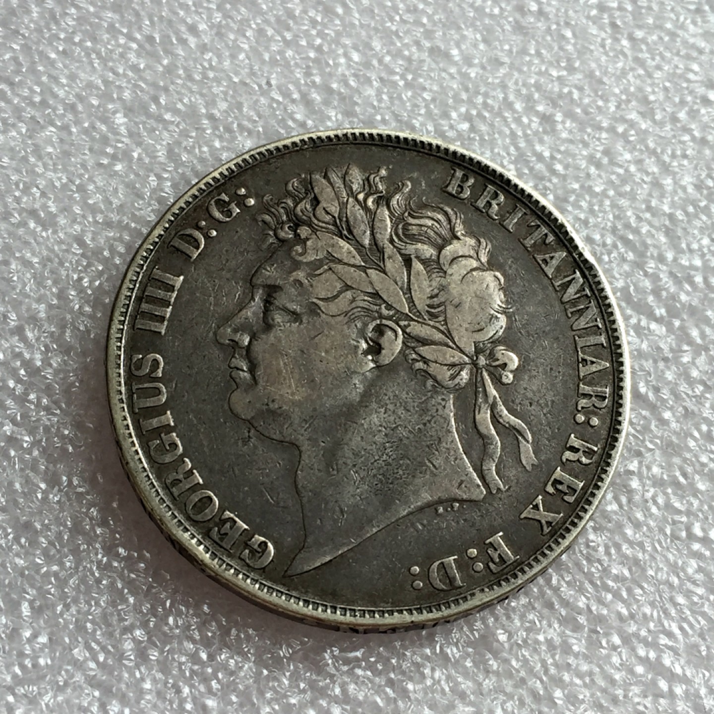 方圆集藏首期专场 9805-英国1821乔治四世马剑银币