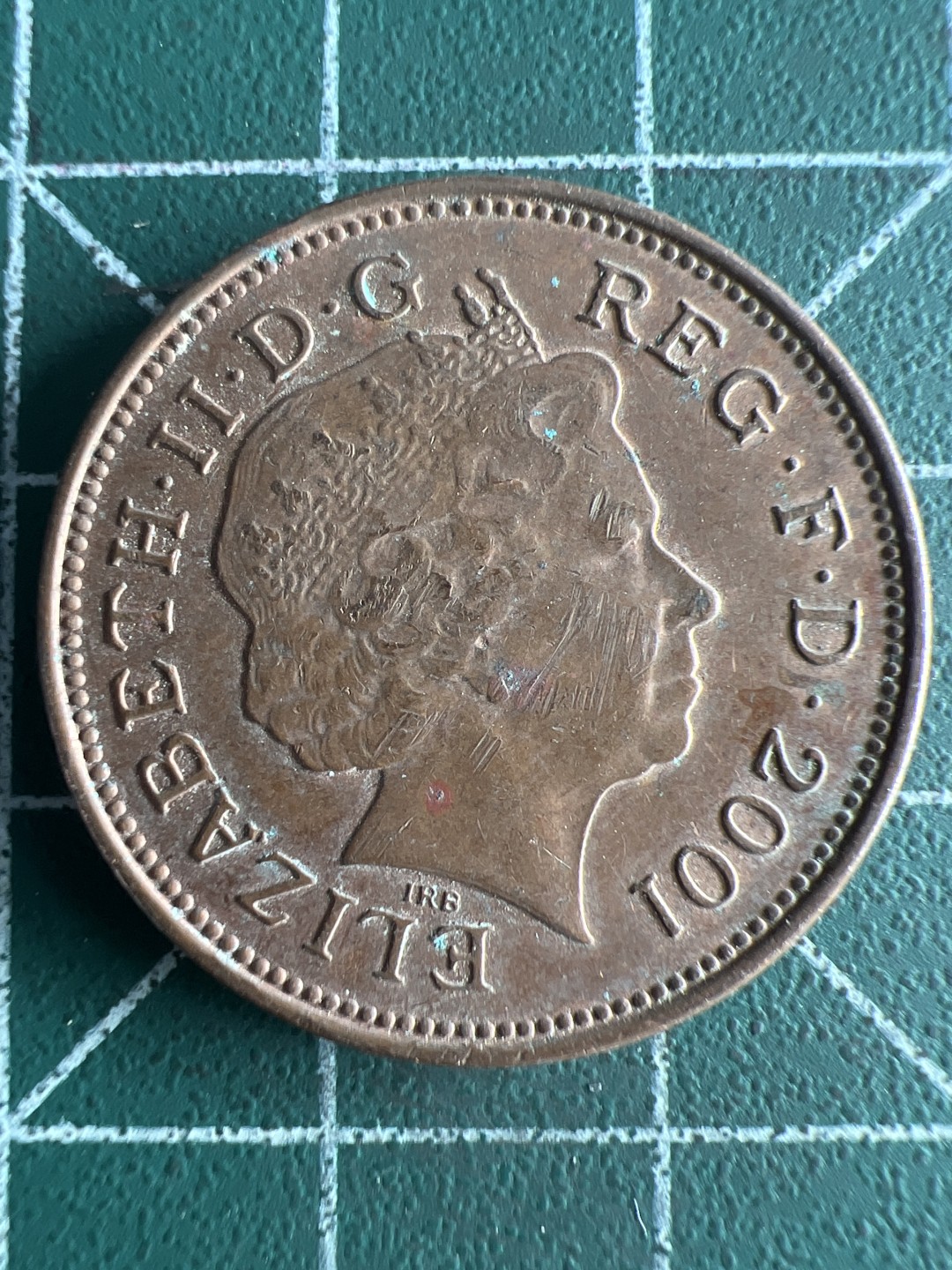 泡泡堂第246期  世界硬币 （无押金，捡漏，全场20包邮，偏远地区除外，接收代拍业务） 英国2便士