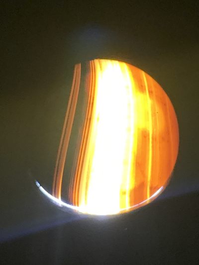 精品亚光药师玛瑙双天眼圆珠一颗 精品亚光药师玛瑙双天眼圆珠一颗