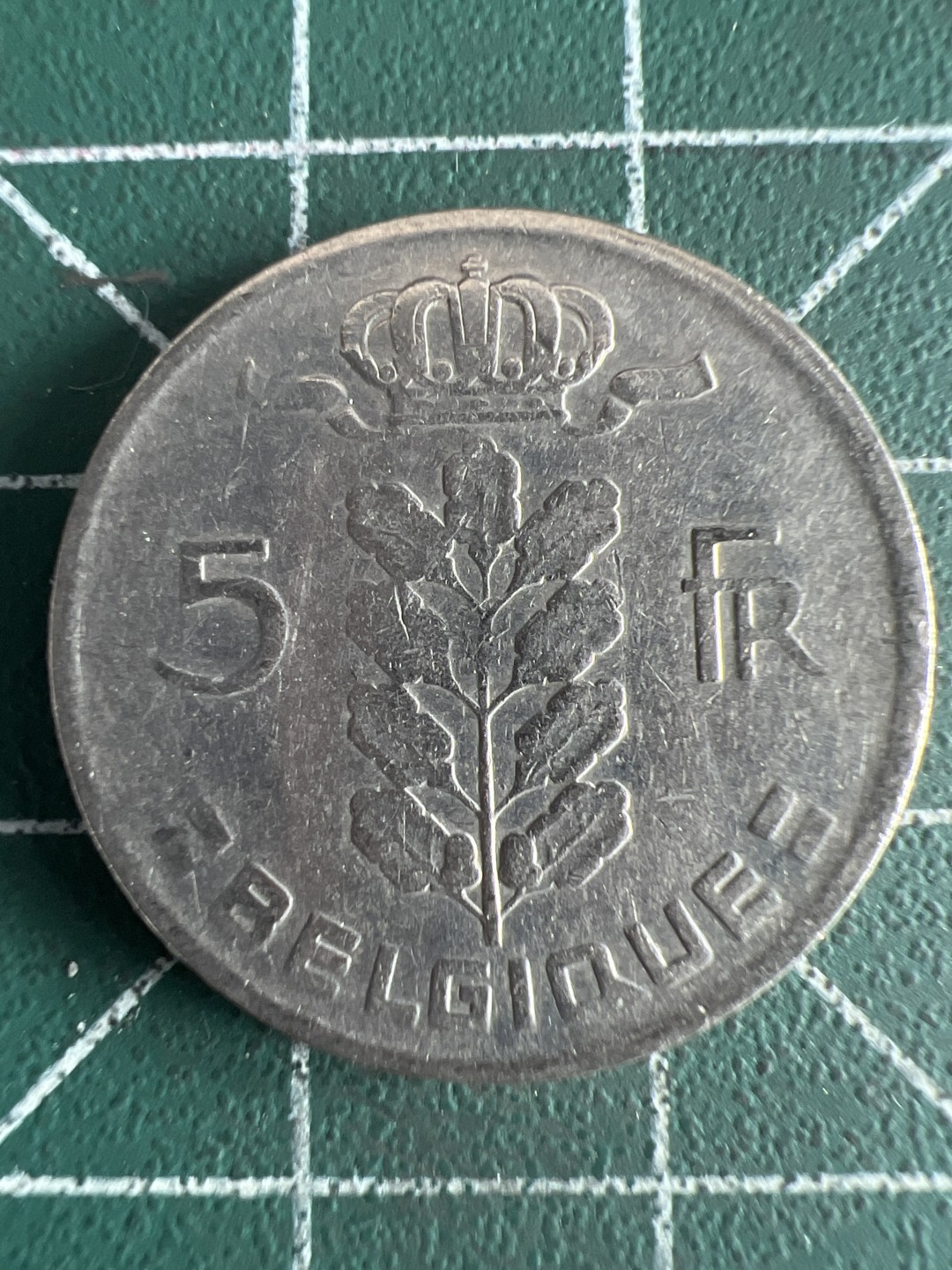 泡泡堂第263期  世界硬币 （无押金，捡漏，全场20包邮，偏远地区除外，接收代拍业务） 比利时5F