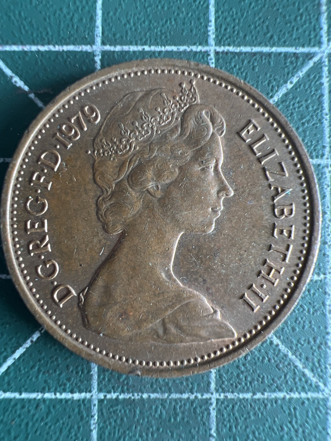 泡泡堂第246期  世界硬币 （无押金，捡漏，全场20包邮，偏远地区除外，接收代拍业务） 英国2便士