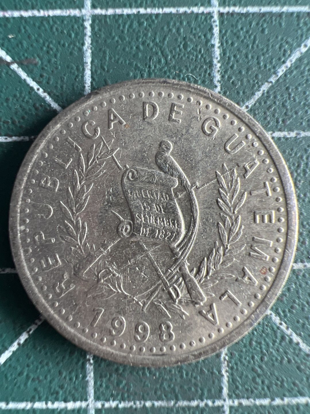 泡泡堂第246期  世界硬币 （无押金，捡漏，全场20包邮，偏远地区除外，接收代拍业务） 危地马拉十分