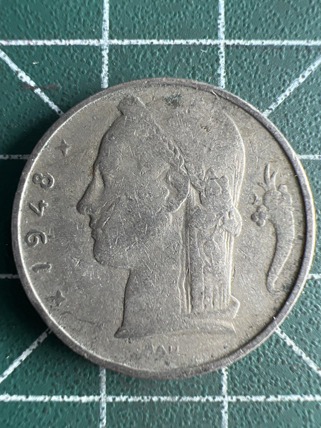 泡泡堂第246期  世界硬币 （无押金，捡漏，全场20包邮，偏远地区除外，接收代拍业务） 比利时5F