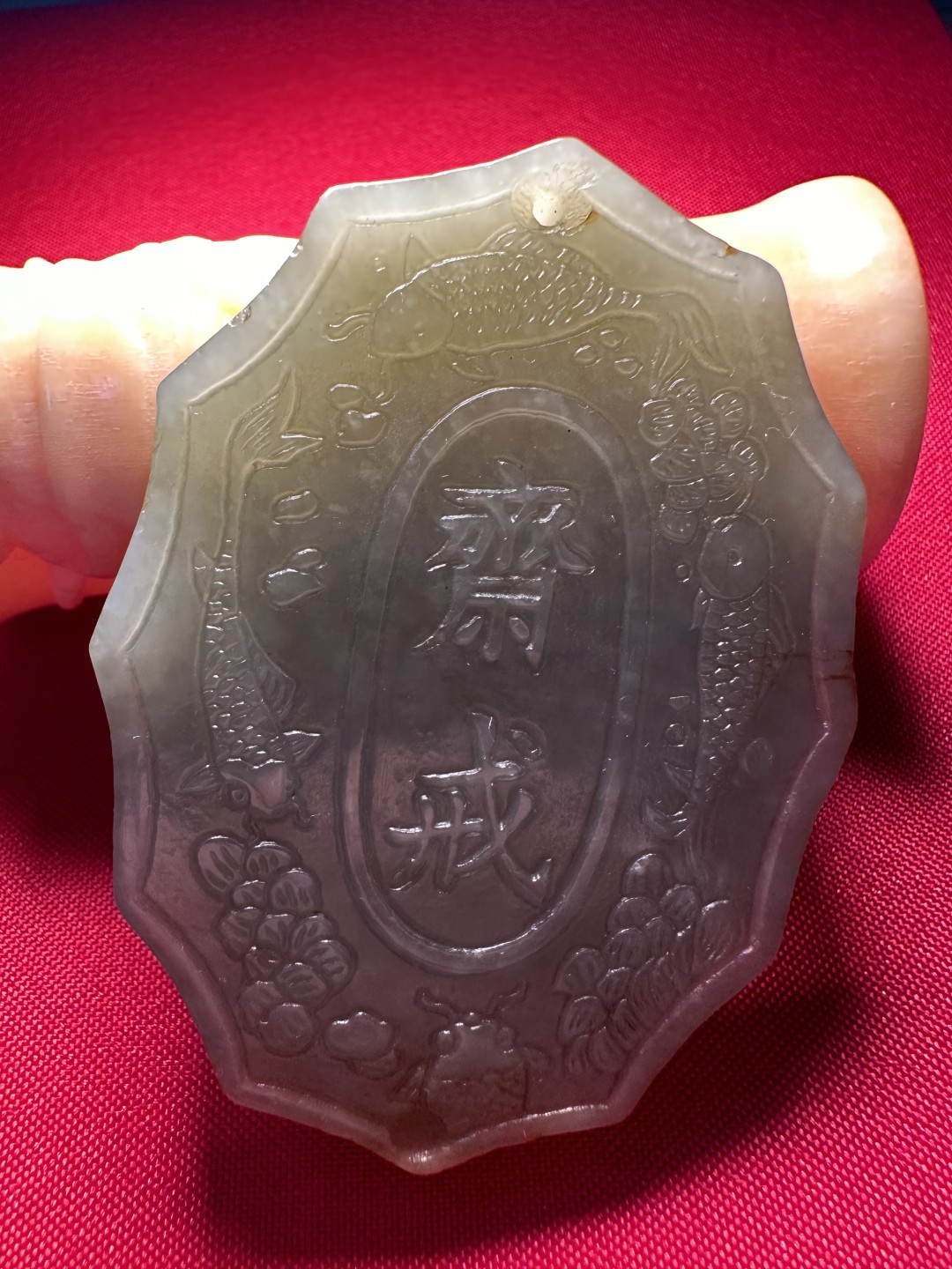 ｜冷门出品｜精选专拍·第贰拾场· 和田玉｜明清风｜双面精雕斋戒牌