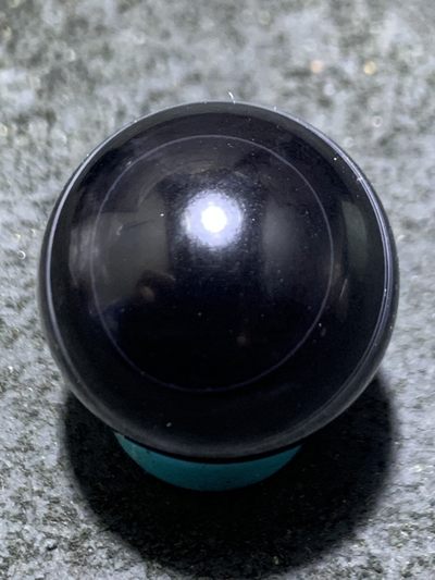 精品亚光药师玛瑙双天眼圆珠一颗 - 精品亚光药师玛瑙双天眼圆珠一颗