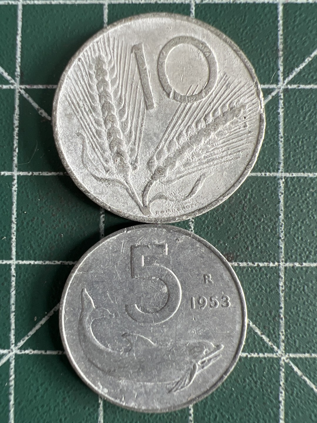 泡泡堂第263期  世界硬币 （无押金，捡漏，全场20包邮，偏远地区除外，接收代拍业务） 意大利一对