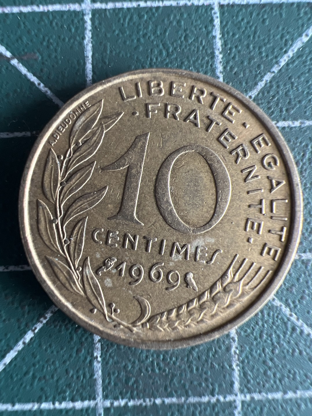 泡泡堂第299期  世界硬币 （无押金，捡漏，全场20包邮，偏远地区除外，接收代拍业务） 法国十分