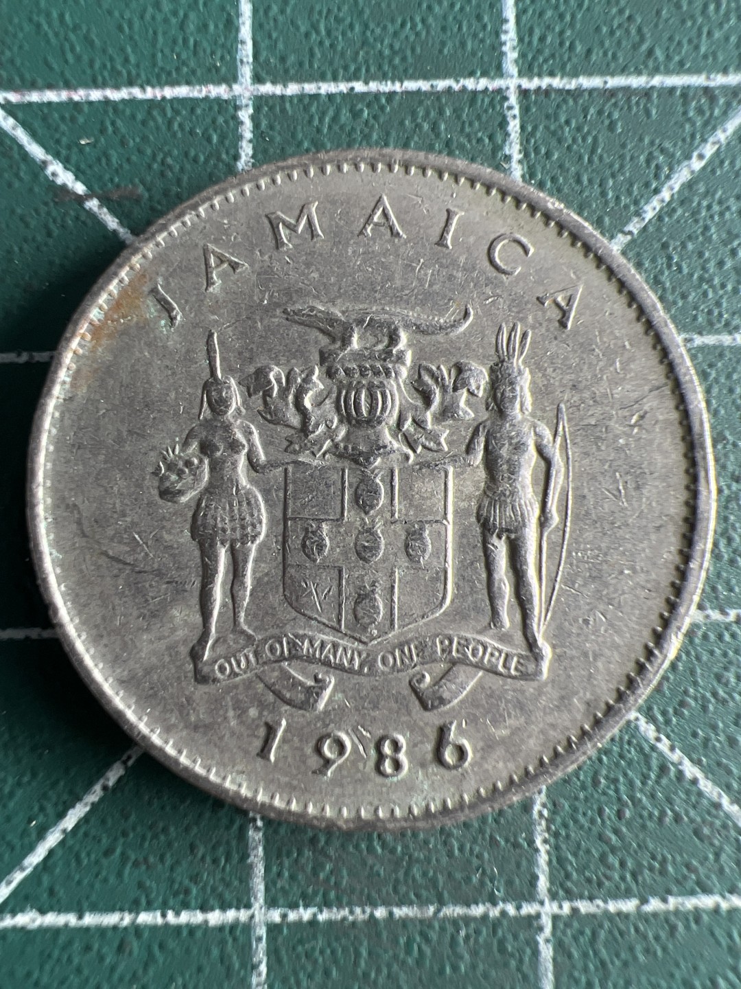 泡泡堂第246期  世界硬币 （无押金，捡漏，全场20包邮，偏远地区除外，接收代拍业务） 牙买加十分