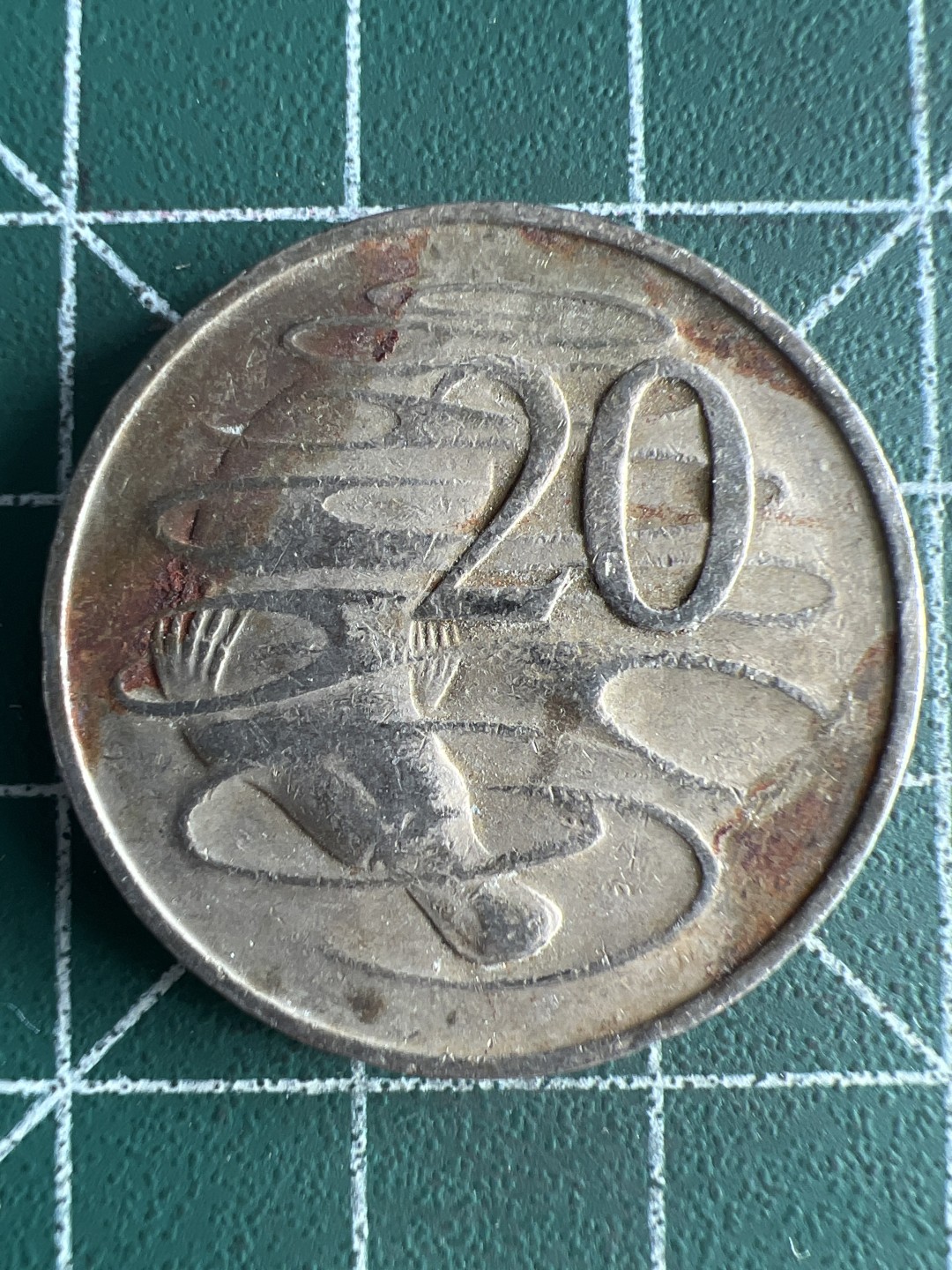 泡泡堂第299期  世界硬币 （无押金，捡漏，全场20包邮，偏远地区除外，接收代拍业务） 澳大利亚20分