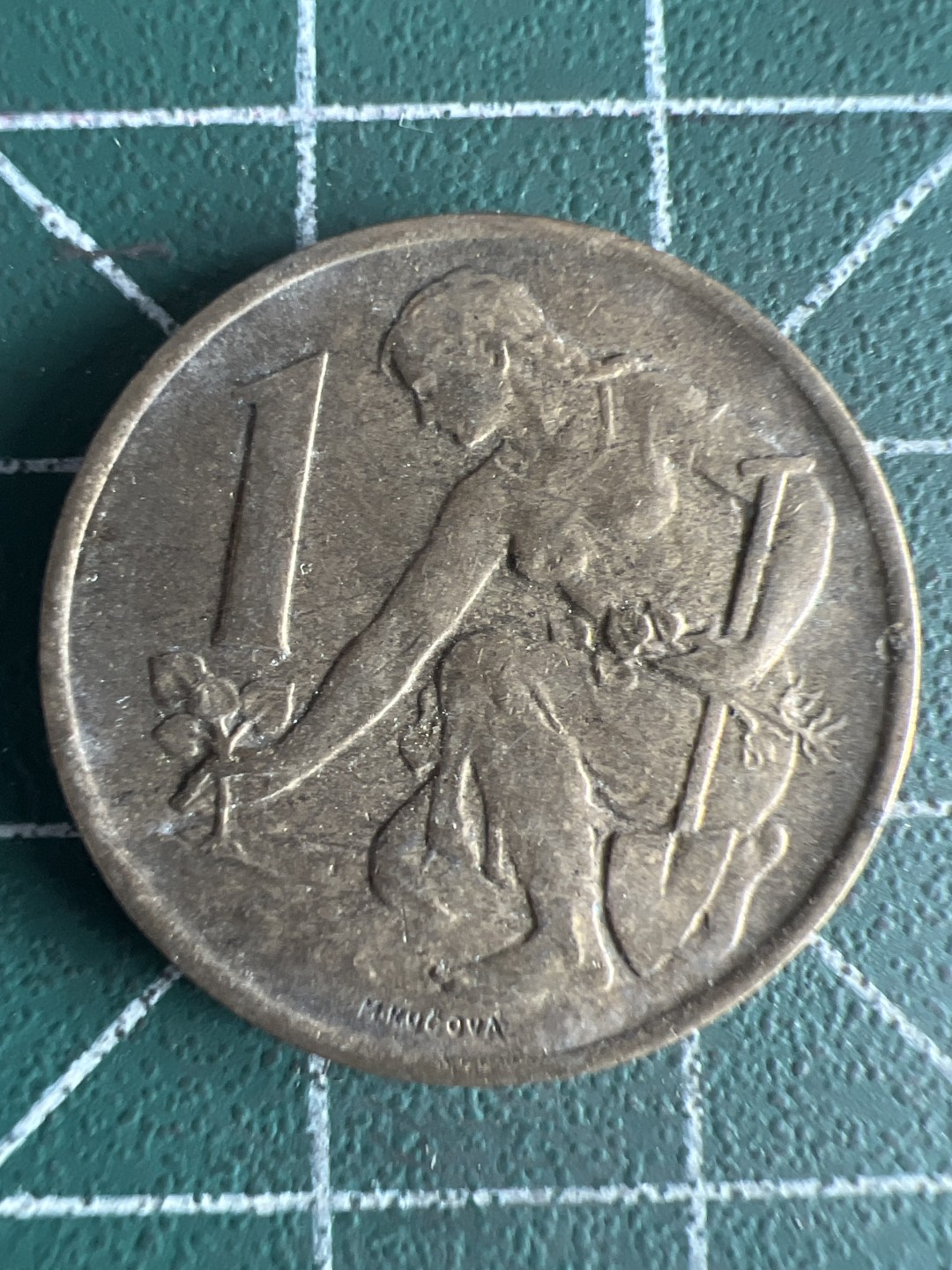 泡泡堂第262期  世界硬币 （无押金，捡漏，全场20包邮，偏远地区除外，接收代拍业务） 捷克斯洛伐克1克朗