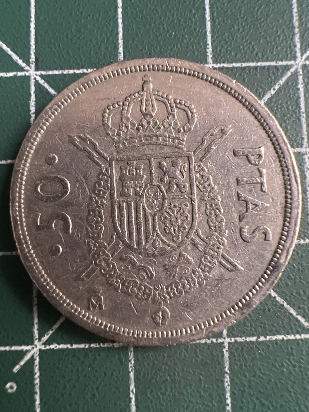 泡泡堂微拍第八十幕硬币捡漏可累计专场👿👿，零佣金，零押金，累计满二十元包邮，接受代拍业务 西班牙50比塞塔