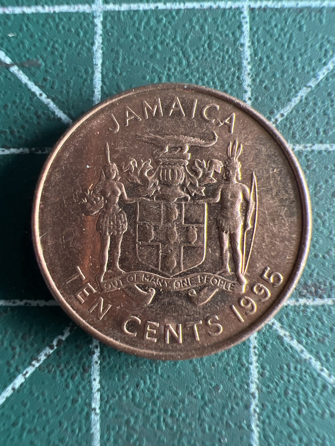 泡泡堂第246期  世界硬币 （无押金，捡漏，全场20包邮，偏远地区除外，接收代拍业务） 牙买加十分