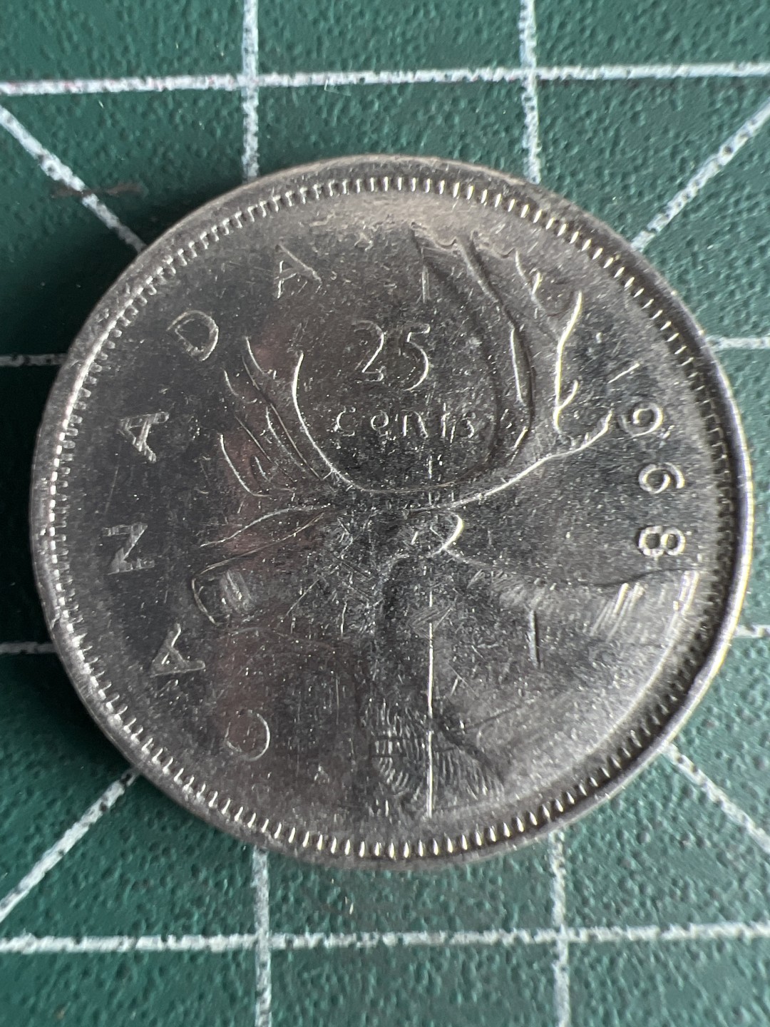 泡泡堂第246期  世界硬币 （无押金，捡漏，全场20包邮，偏远地区除外，接收代拍业务） 加拿大25分