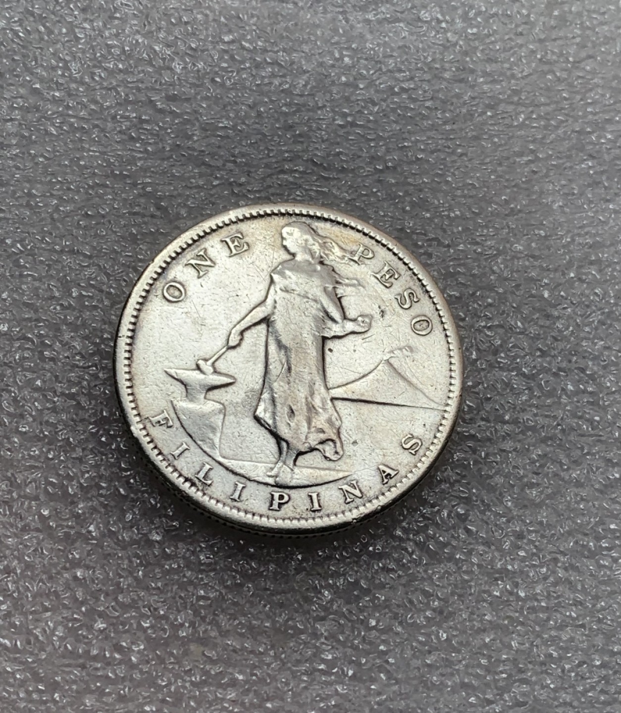 瓶子🏺第82期拍卖会 美属菲律宾银币 火山打铁女神 1907年1比索