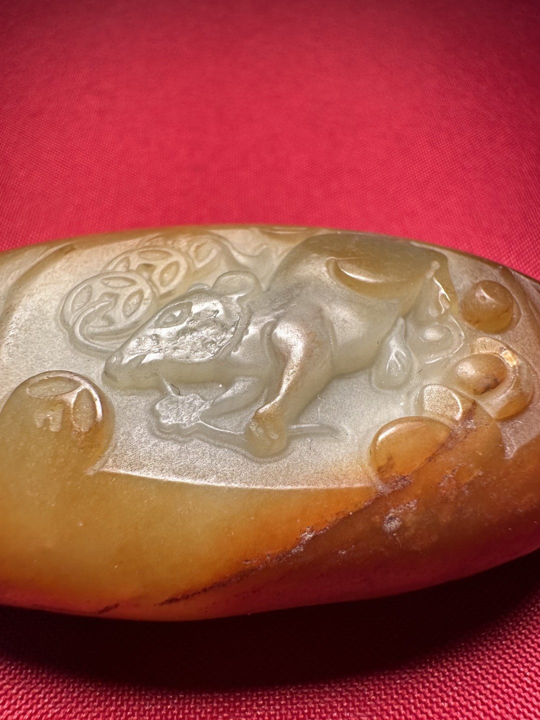 ｜冷门出品｜精选专拍·第贰拾场· 和田玉｜苏工精雕“代代鼠钱”挂件｜手把件｜配证书