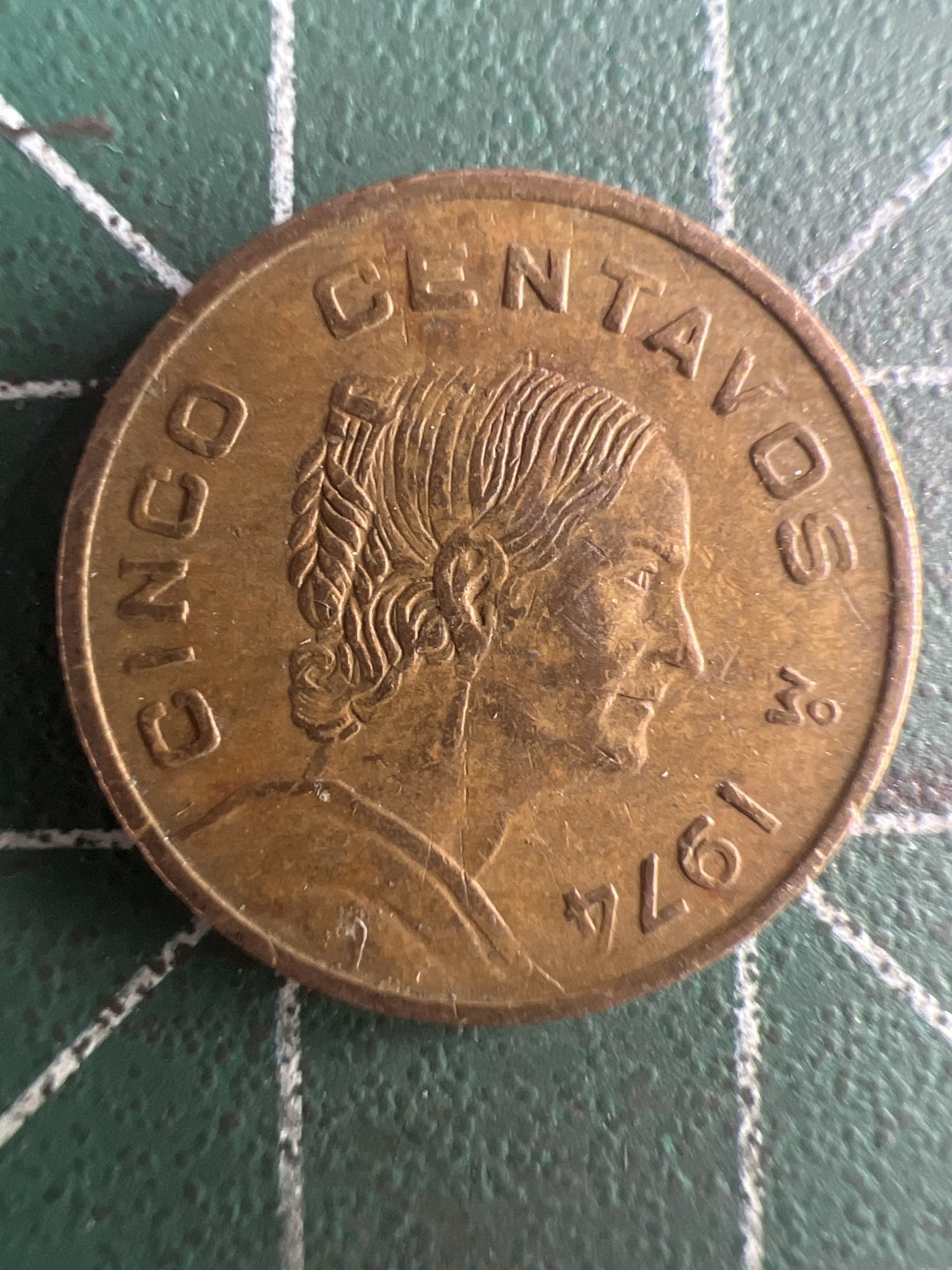 泡泡堂第247期  世界硬币 （无押金，捡漏，全场20包邮，偏远地区除外，接收代拍业务） 墨西哥五分小铜币