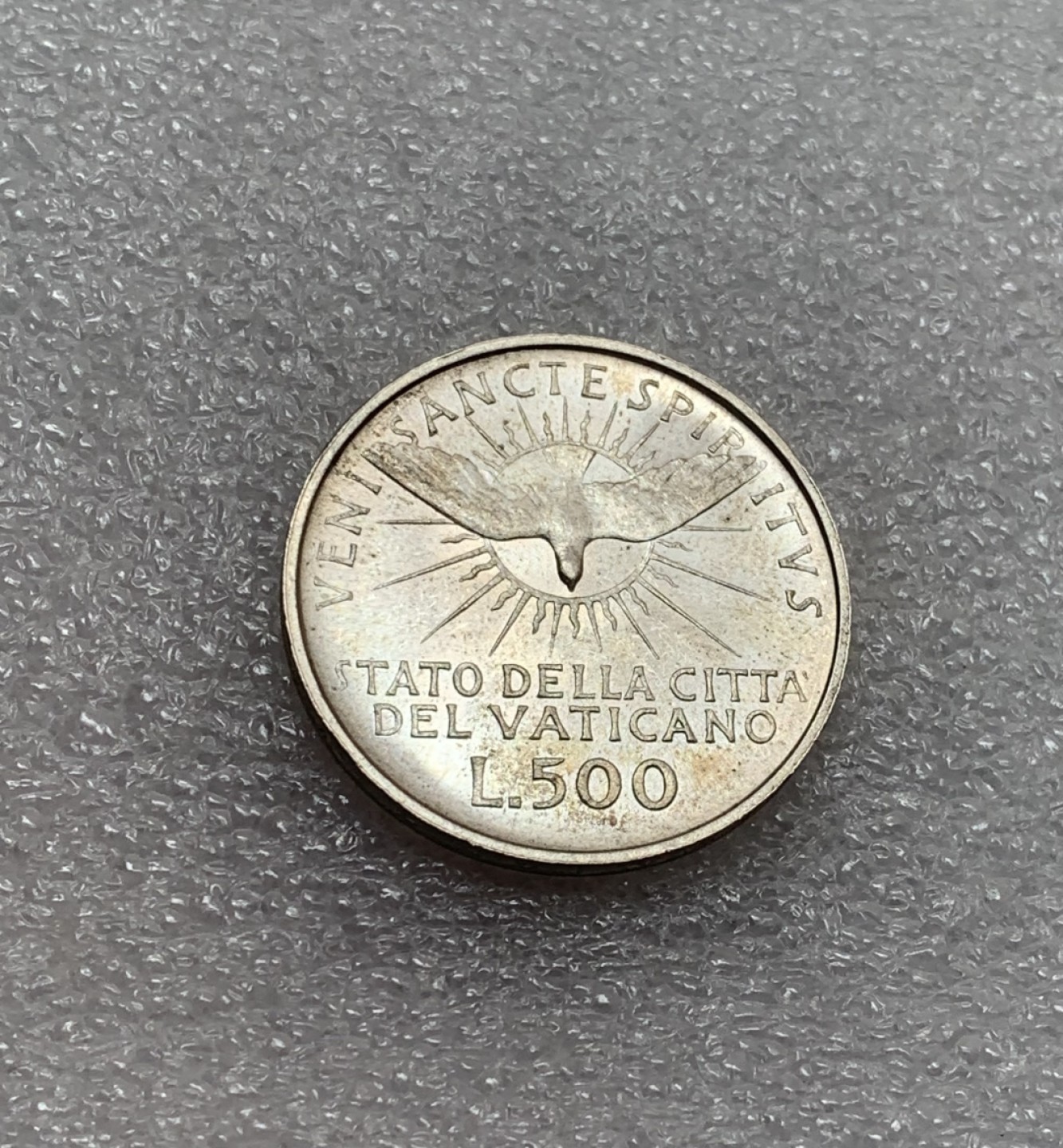 瓶子🏺第82期拍卖会 梵蒂冈1958年缺位500里拉银币