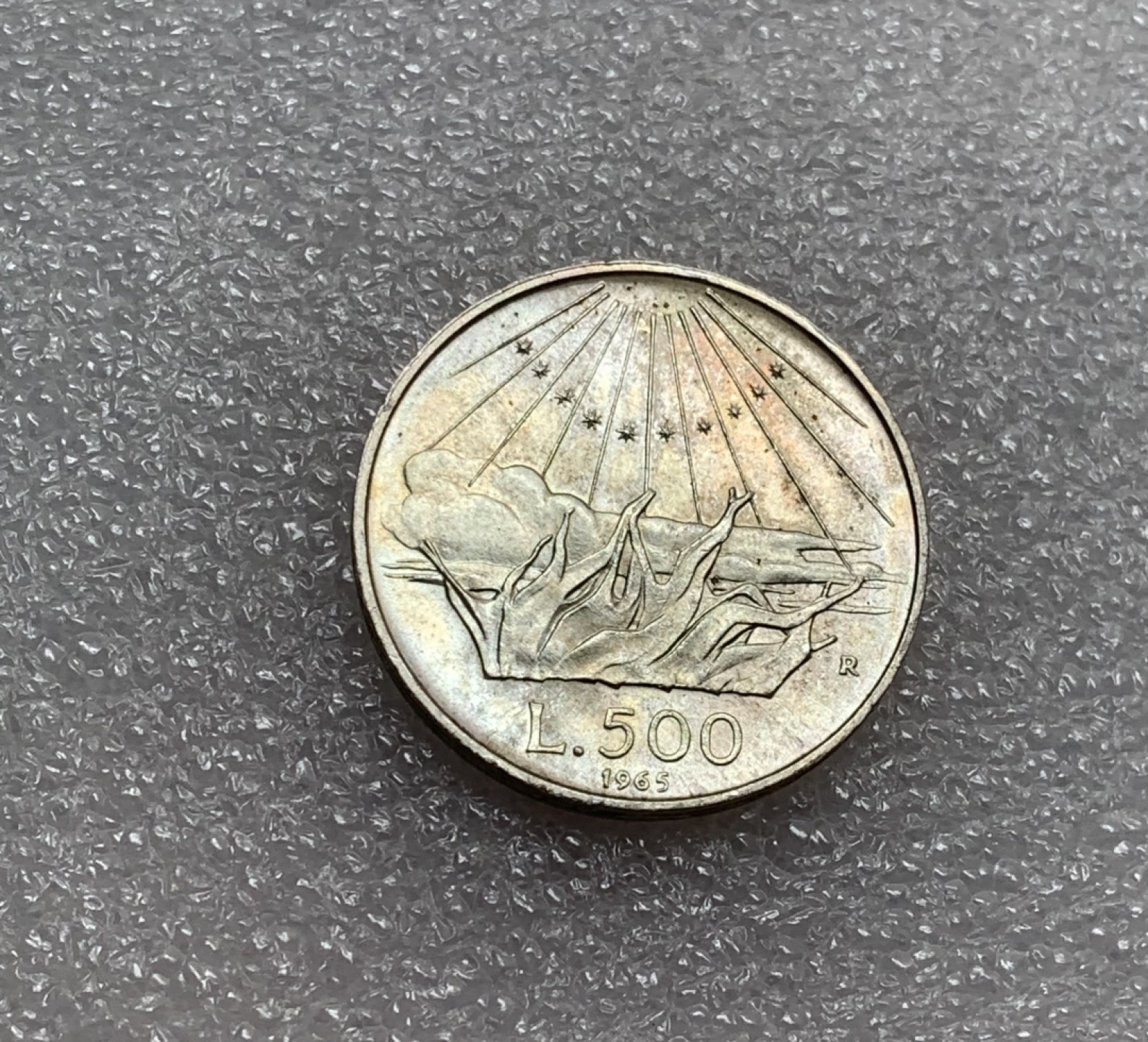 瓶子🏺第82期拍卖会 意大利1965年500里拉但丁纪念银币