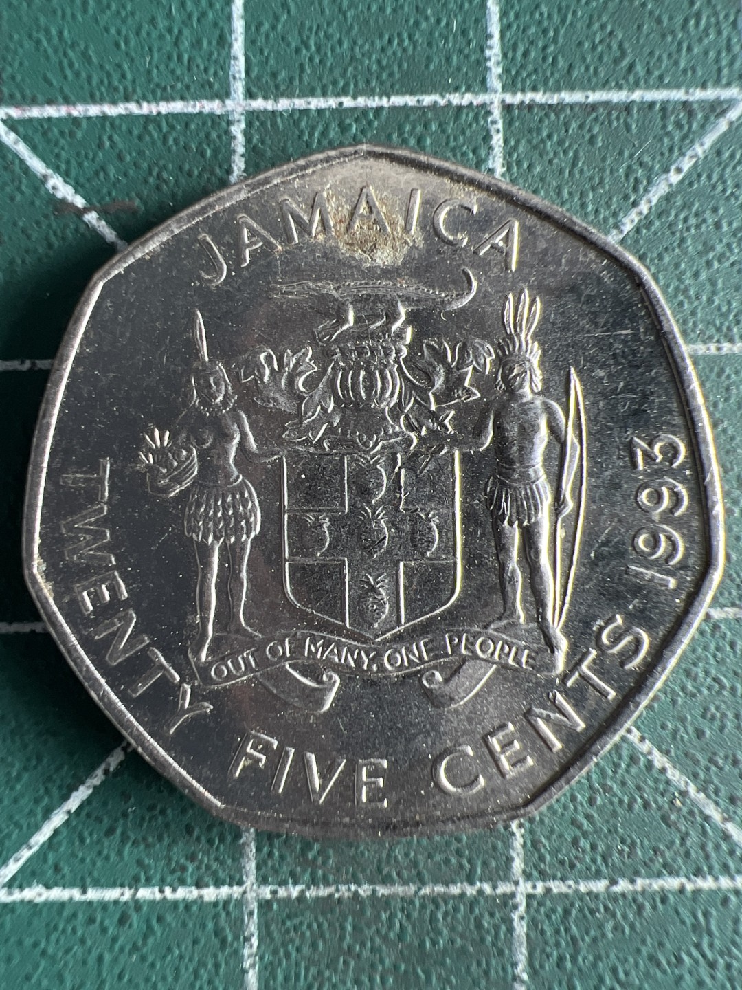 泡泡堂微拍第八十一幕硬币捡漏可累计专场👿👿，零佣金，零押金，累计满二十元包邮，接受代拍业务 牙买加25分