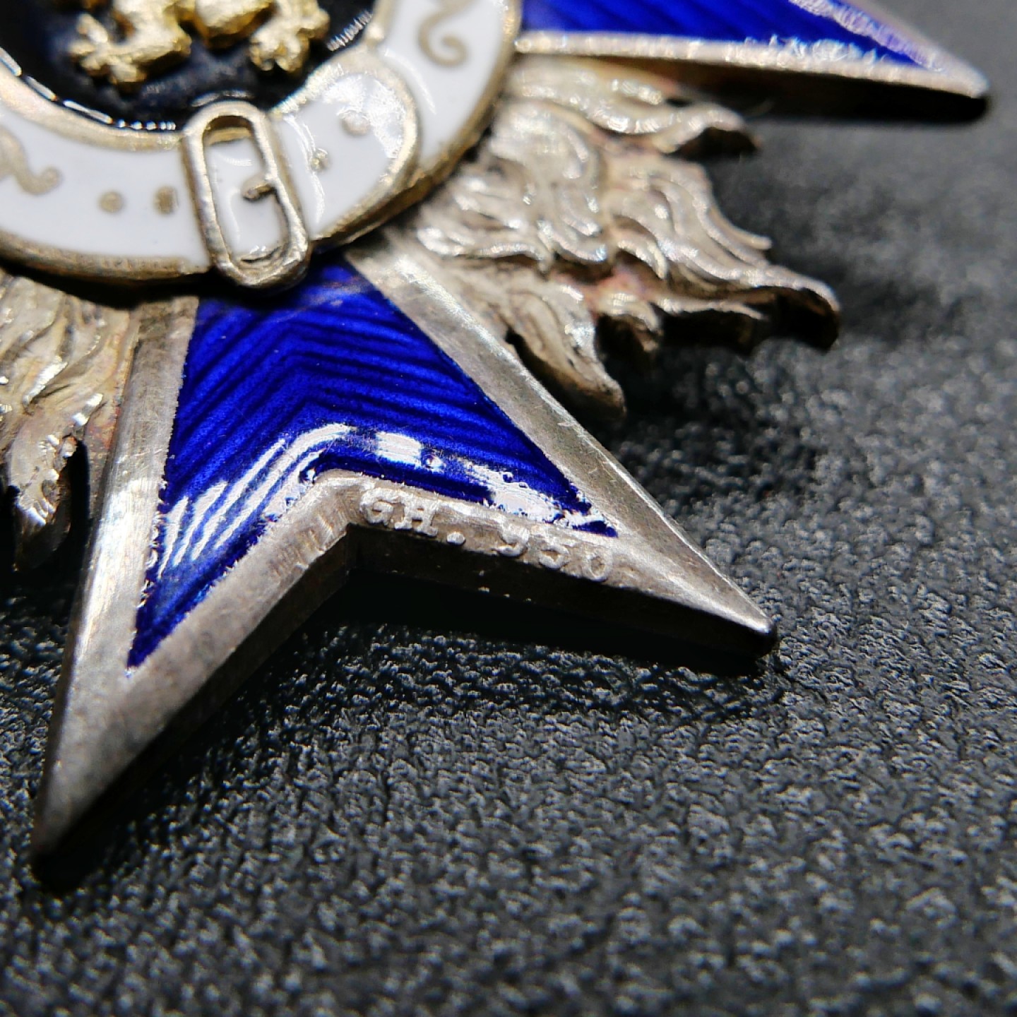 交易所3月11苏德勋奖章拍卖 德国巴伐利亚军功勋章，MVO4，银质珐琅，带标